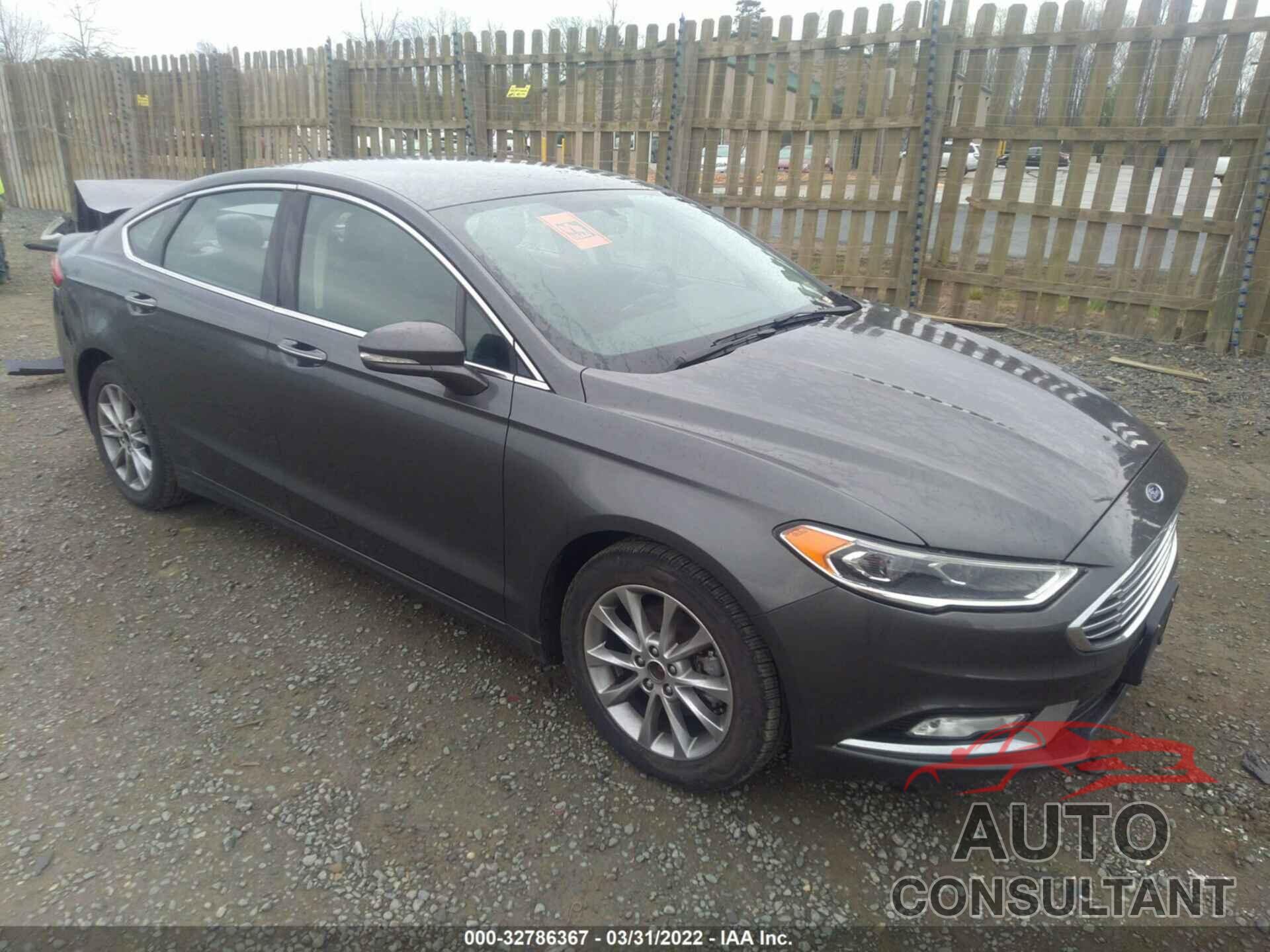FORD FUSION 2017 - 3FA6P0HDXHR375358