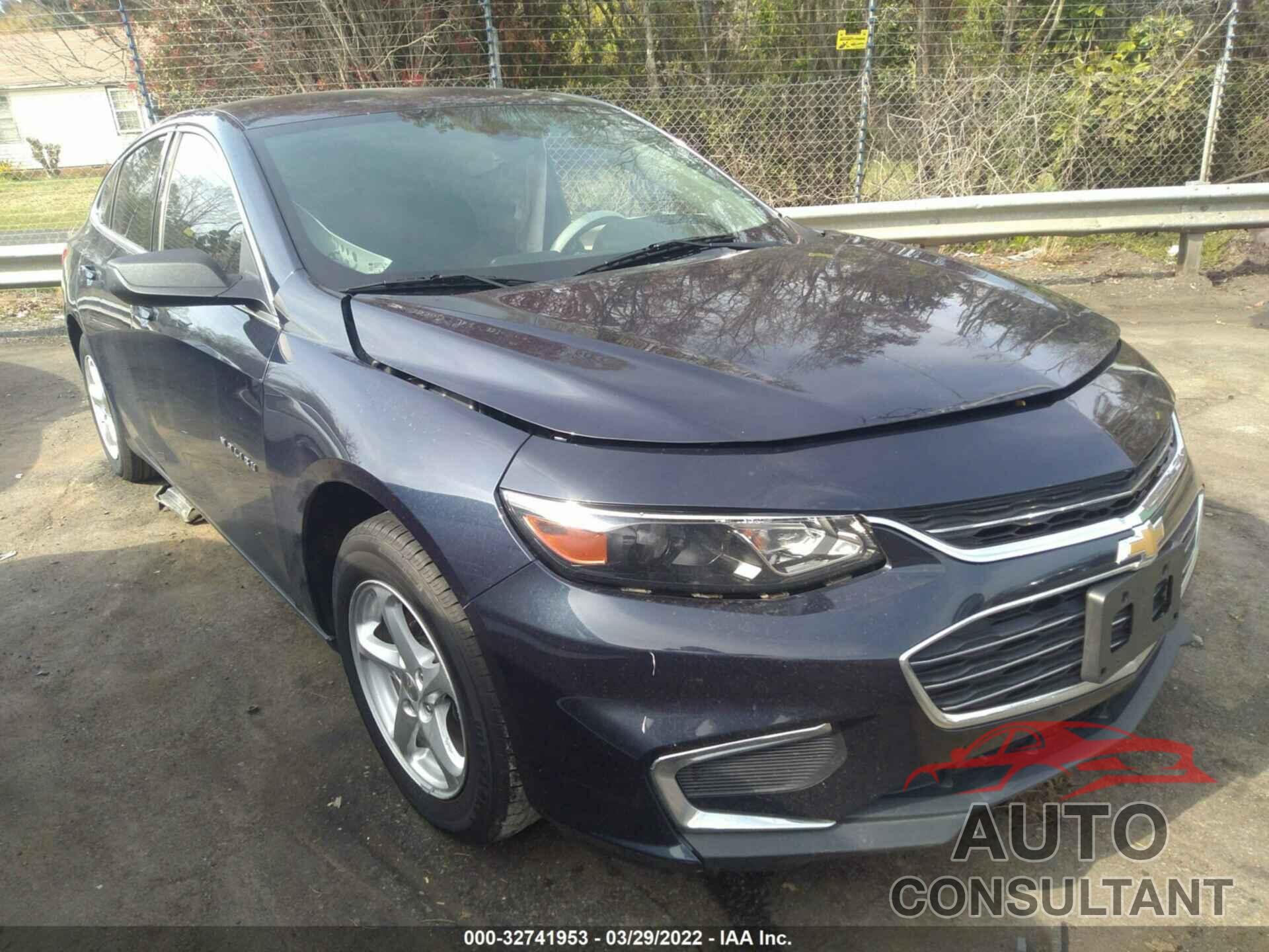 CHEVROLET MALIBU 2016 - 1G1ZB5ST9GF303834