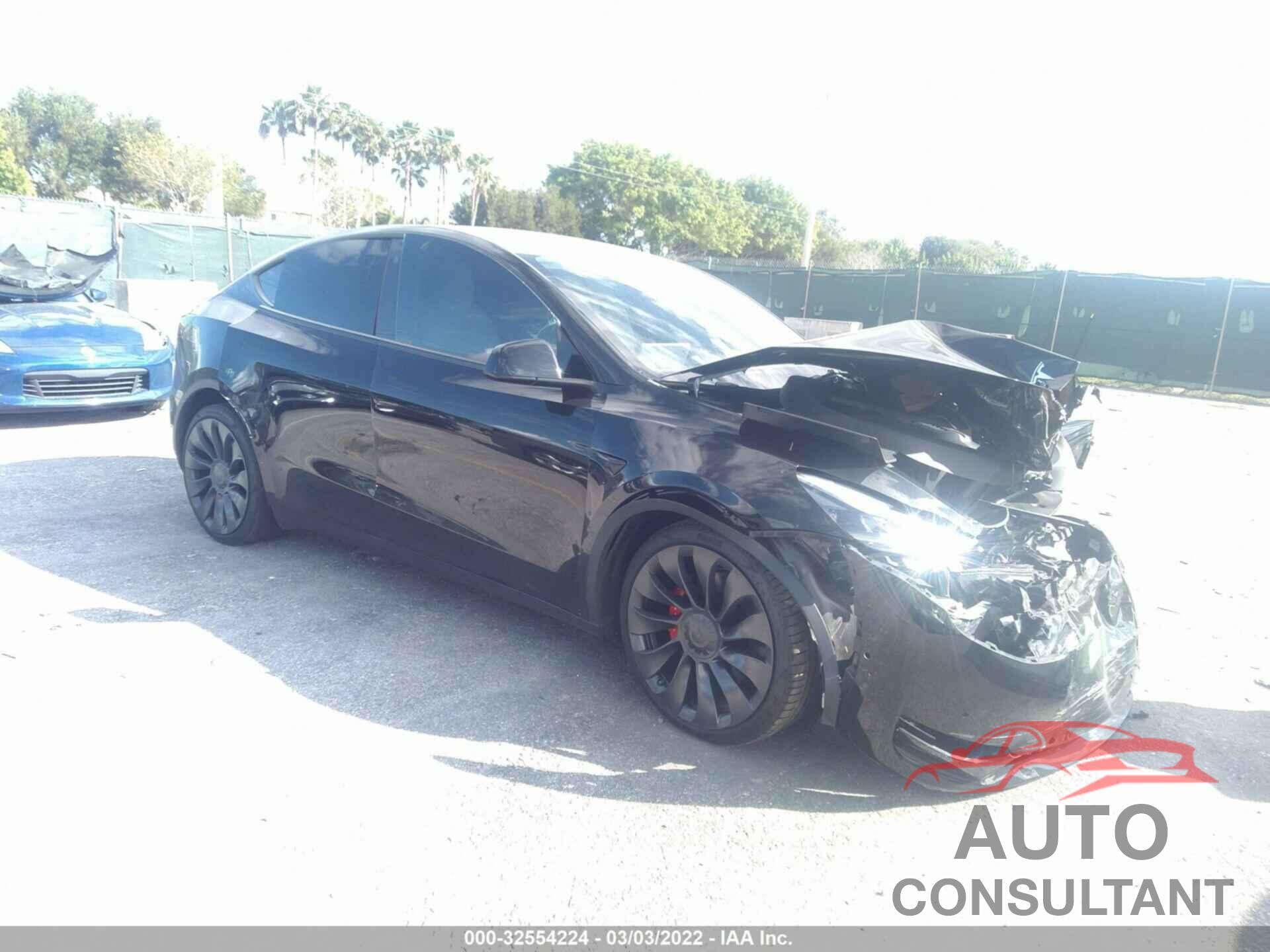 TESLA MODEL Y 2022 - 7SAYGDEF9NF312560