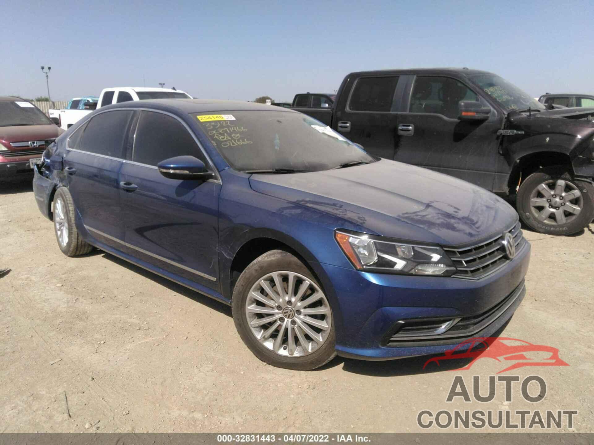 VOLKSWAGEN PASSAT 2016 - 1VWBT7A34GC021666