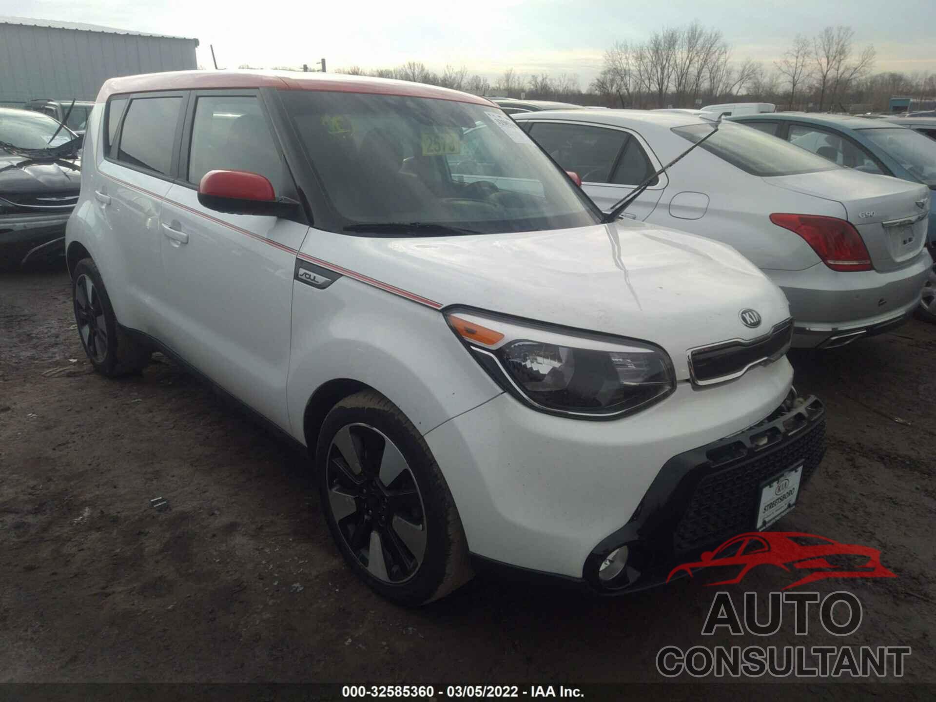 KIA SOUL 2016 - KNDJP3A50G7295162