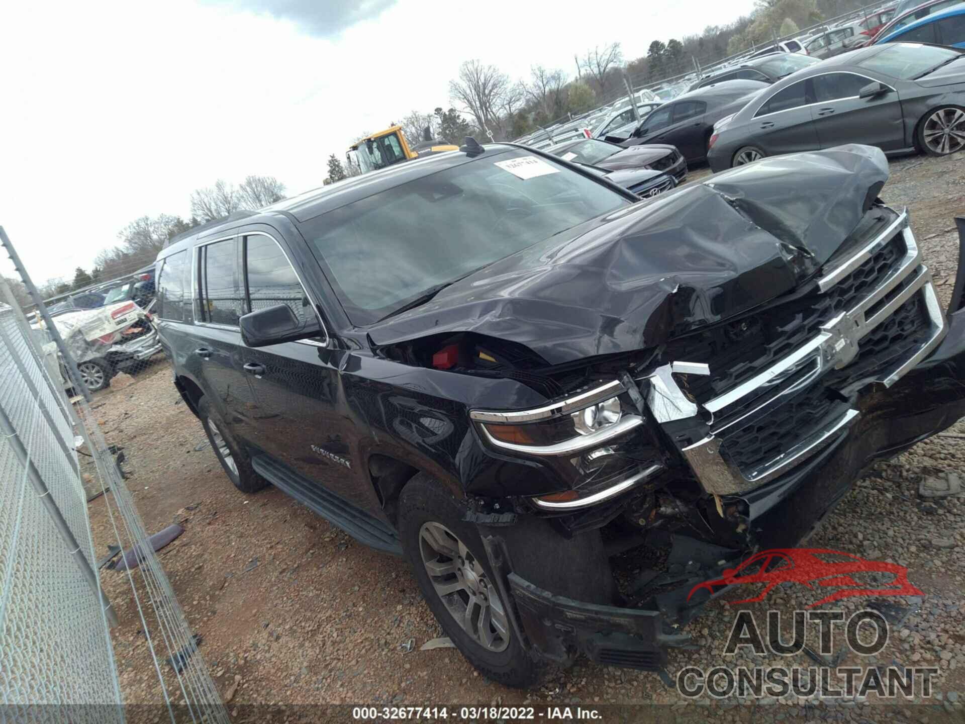 CHEVROLET SUBURBAN 2018 - 1GNSKHKC0JR115260