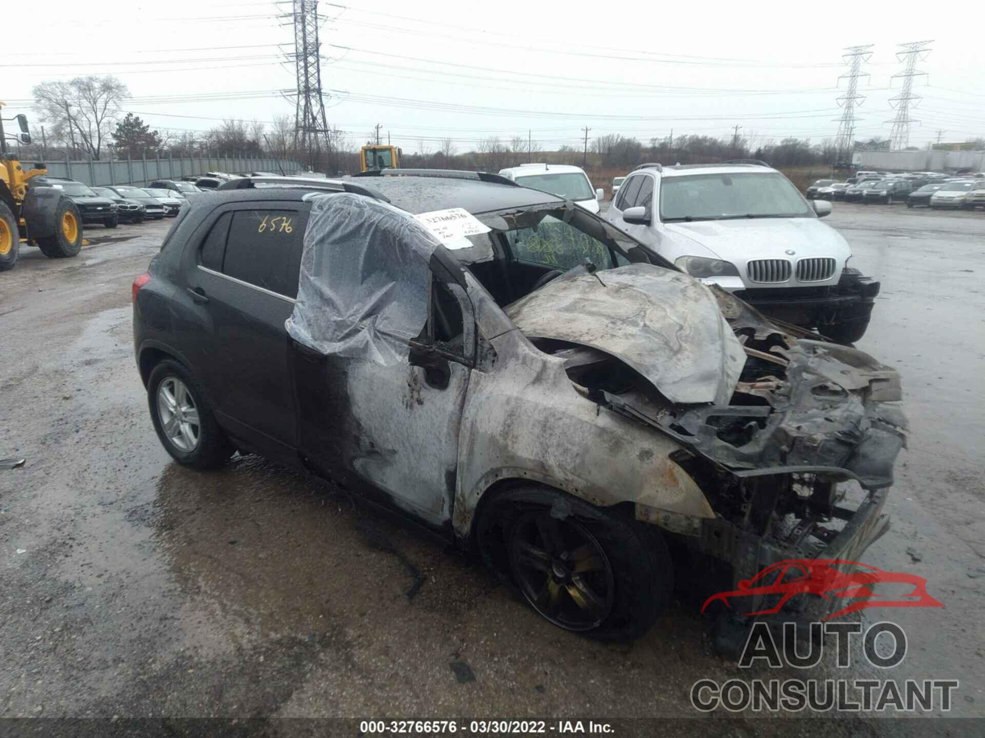 CHEVROLET TRAX 2016 - 3GNCJLSB3GL217184