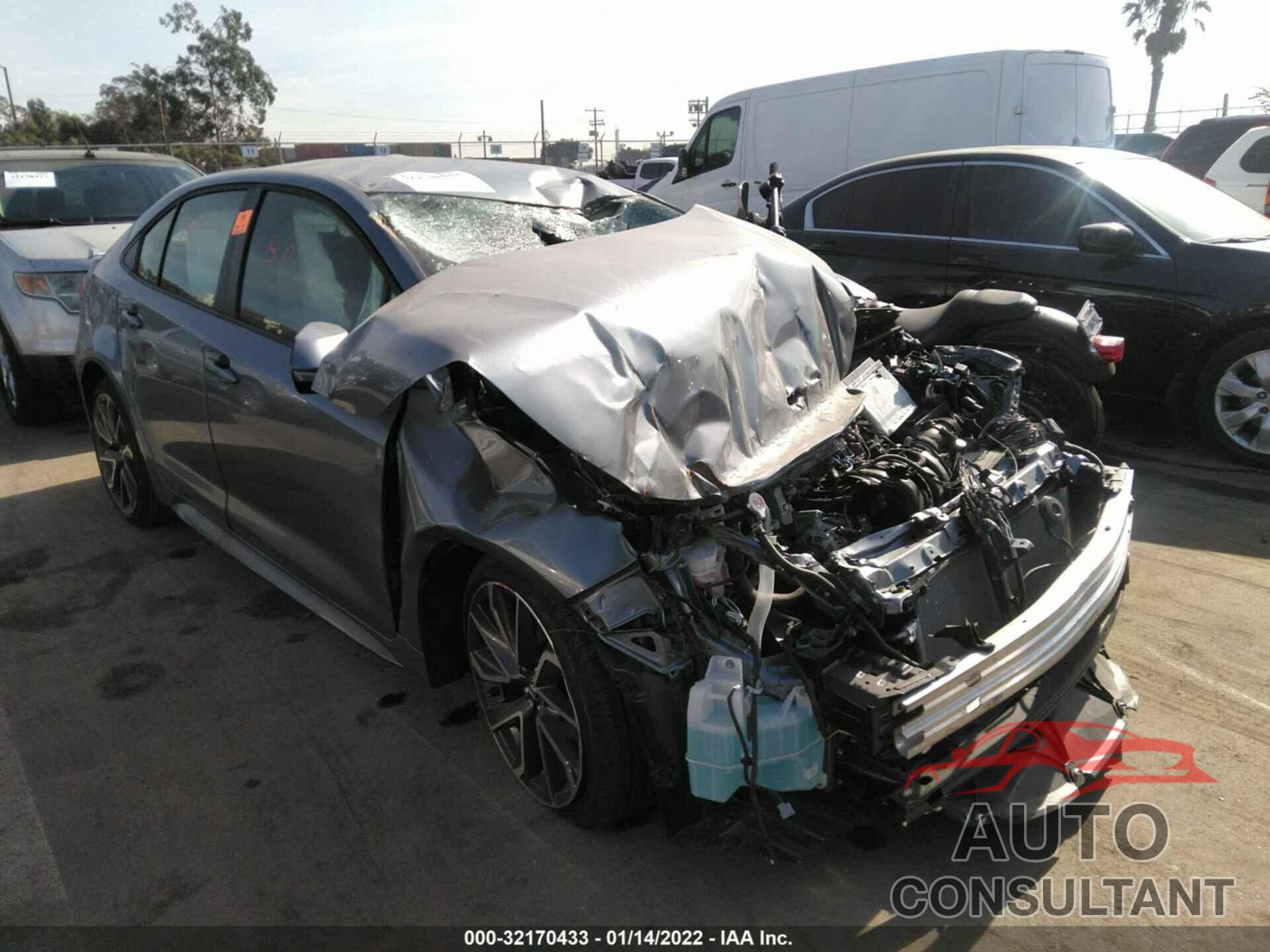 TOYOTA COROLLA 2021 - JTDS4MCE0MJ073686