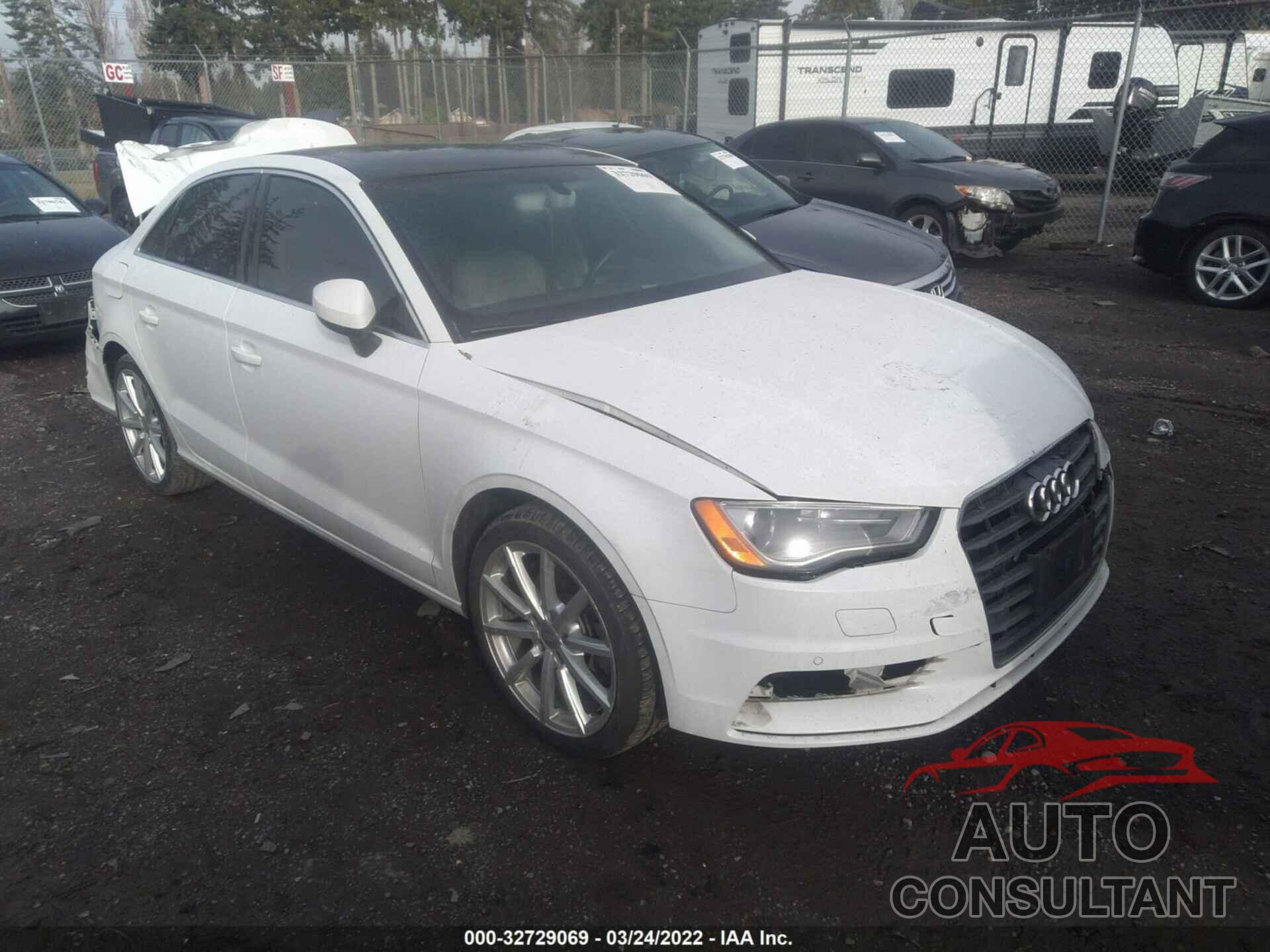 AUDI A3 2016 - WAUC7GFF6G1117726