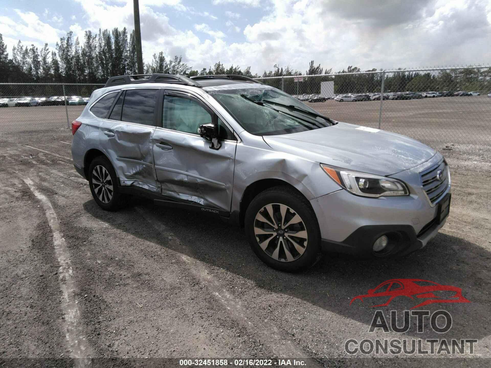 SUBARU OUTBACK 2017 - 4S4BSENC1H3299829