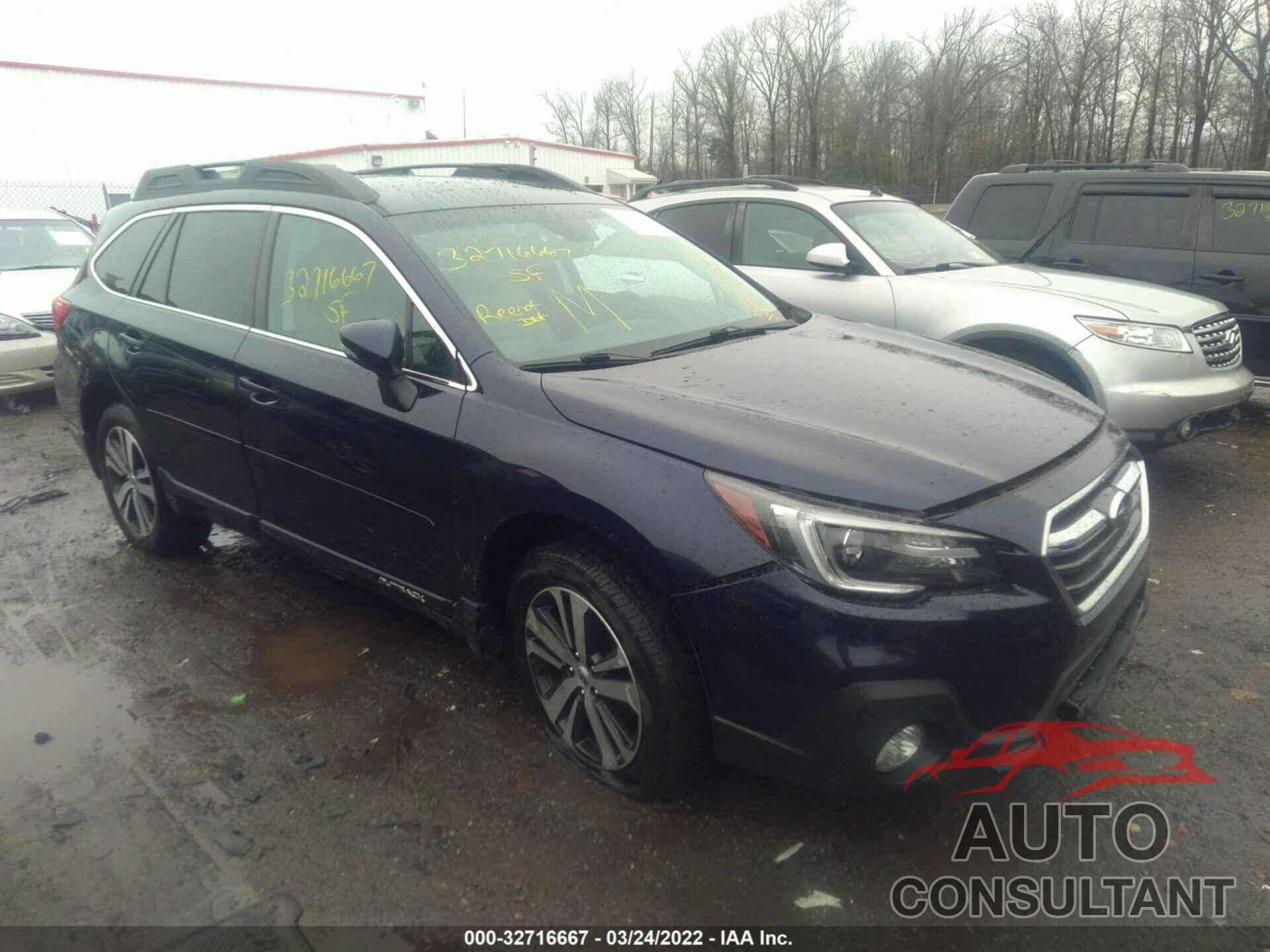 SUBARU OUTBACK 2018 - 4S4BSENC1J3299240