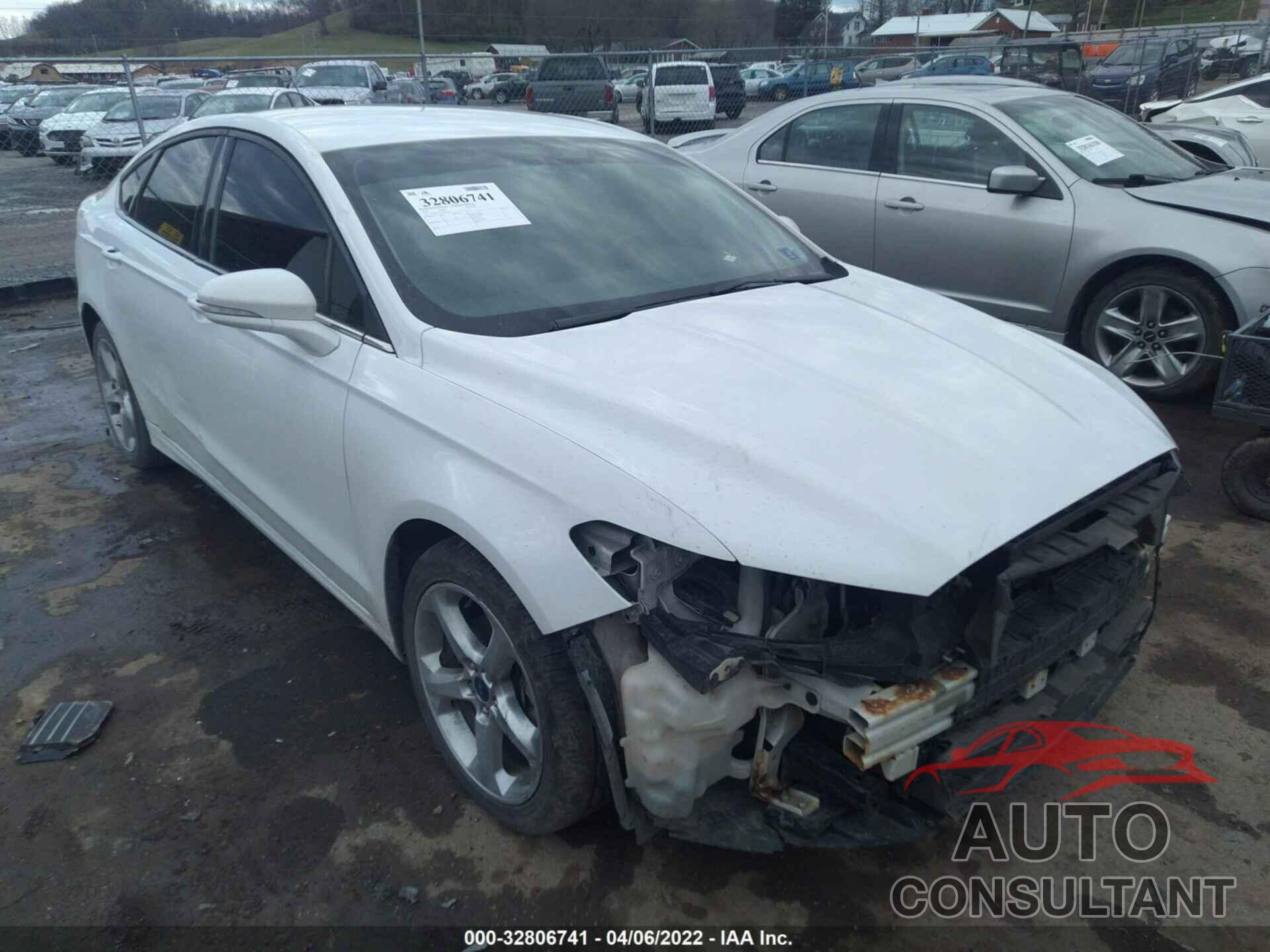 FORD FUSION 2016 - 3FA6P0T92GR241249