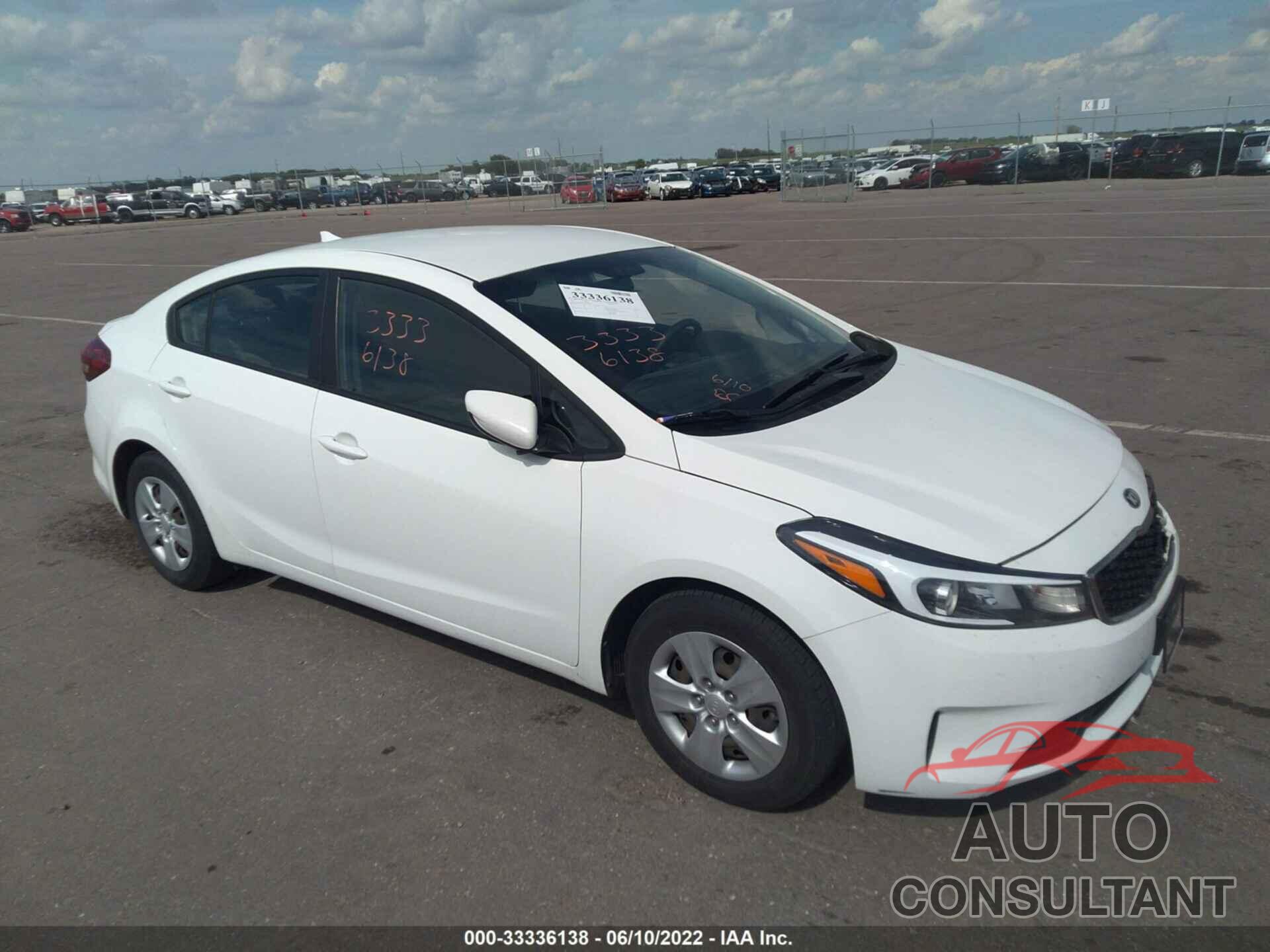 KIA FORTE 2017 - 3KPFK4A78HE096017