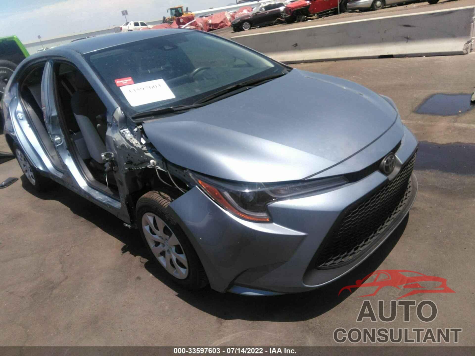 TOYOTA COROLLA 2020 - JTDEPRAE4LJ052746