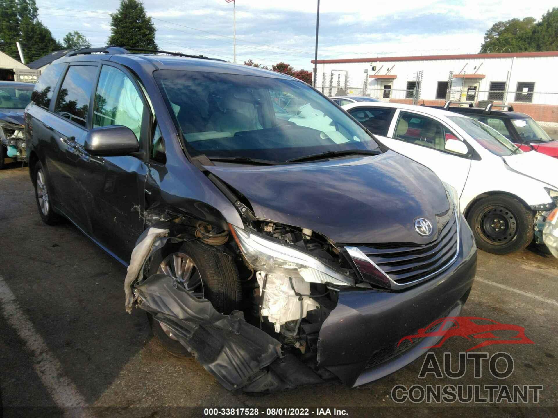 TOYOTA SIENNA 2017 - 5TDJZ3DCXHS163943