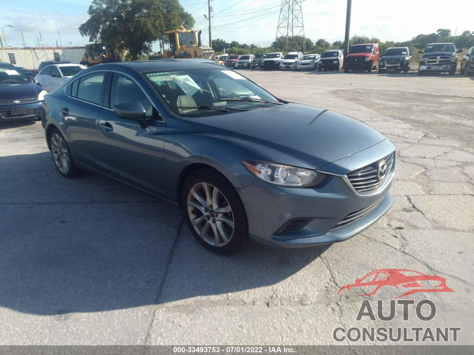 MAZDA MAZDA6 2016 - JM1GJ1V54G1408222