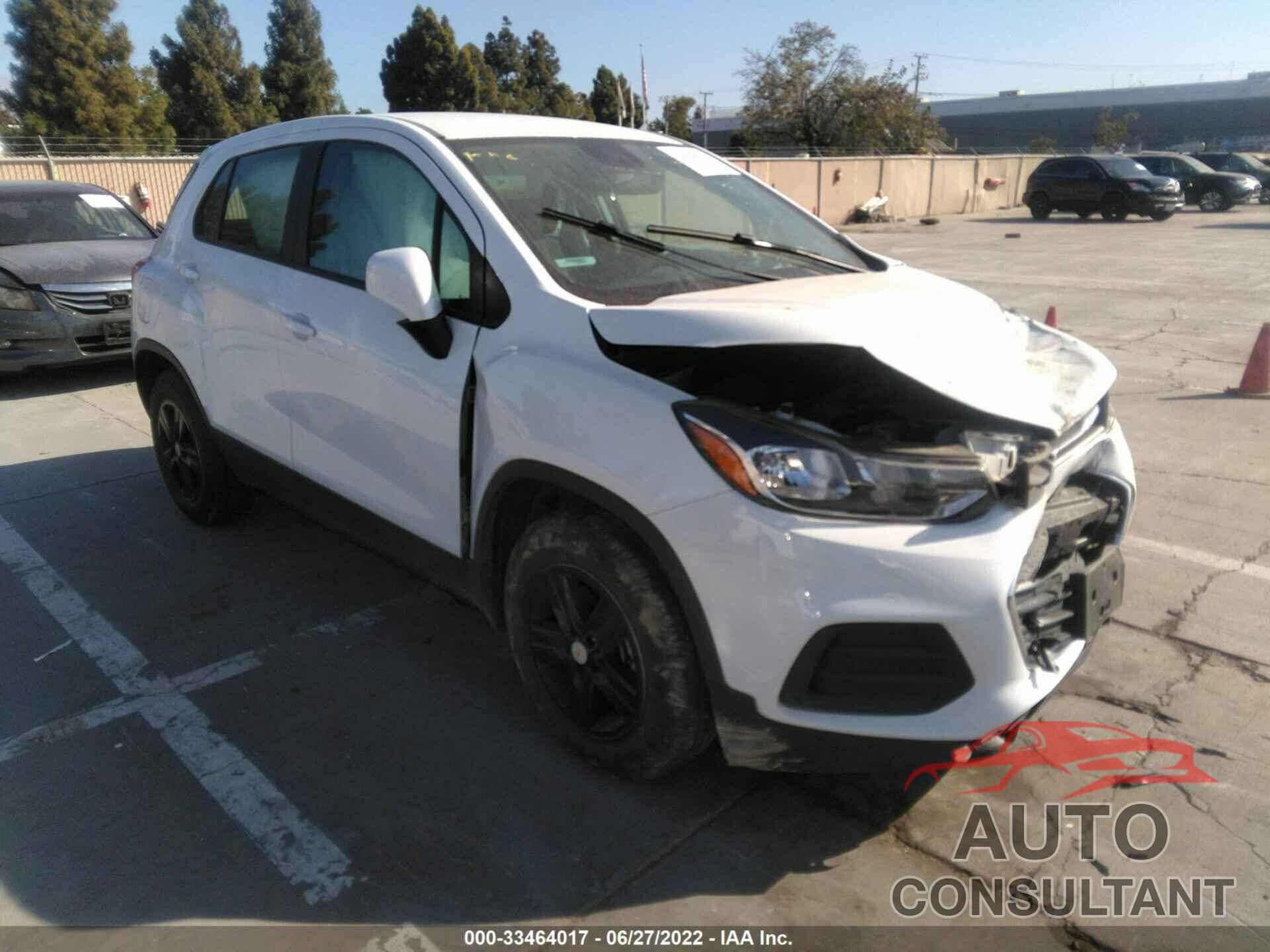 CHEVROLET TRAX 2020 - KL7CJKSB5LB087615