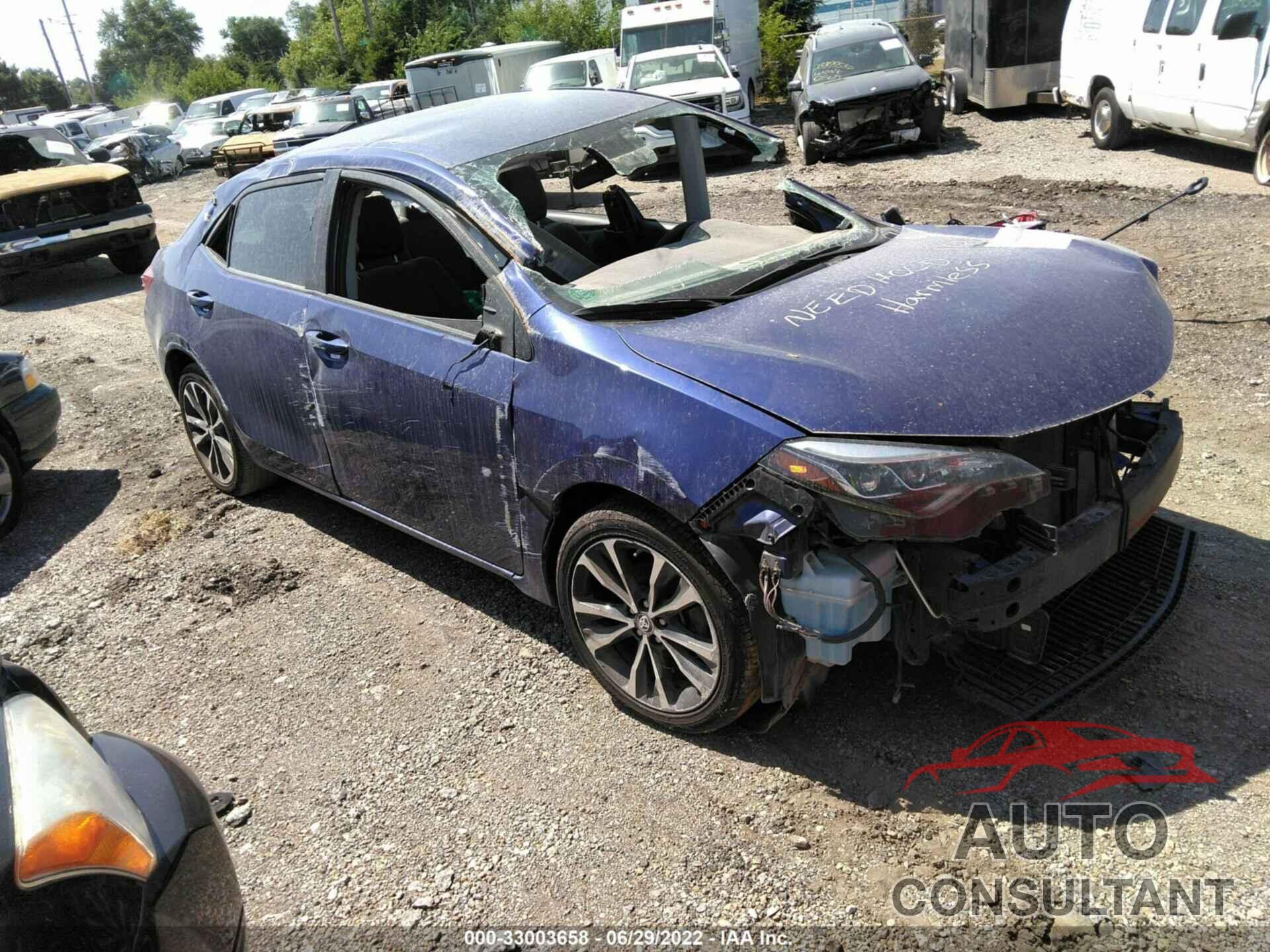 TOYOTA COROLLA 2019 - 2T1BURHE9KC201051