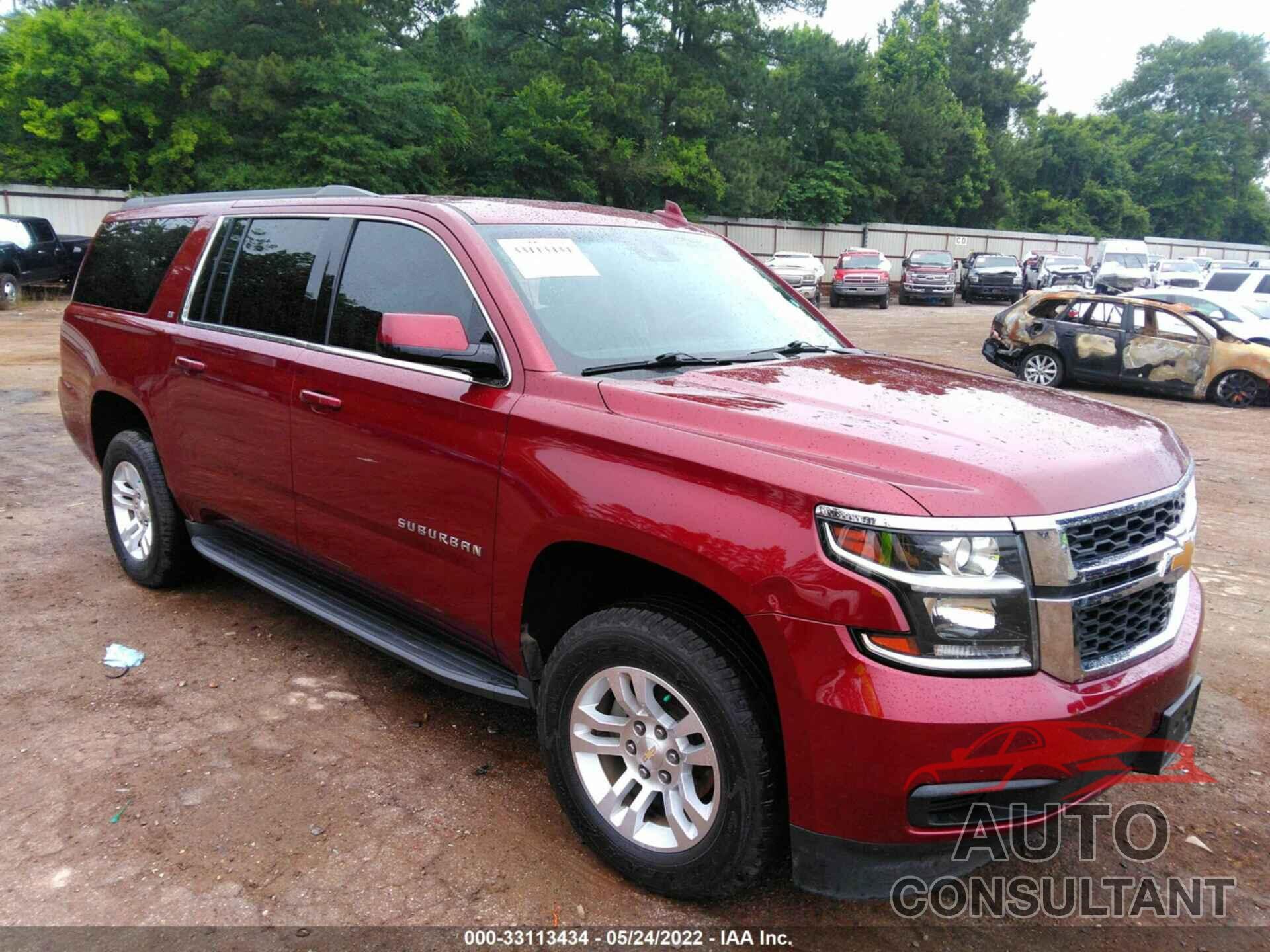 CHEVROLET SUBURBAN 2016 - 1GNSCHKC9GR413456