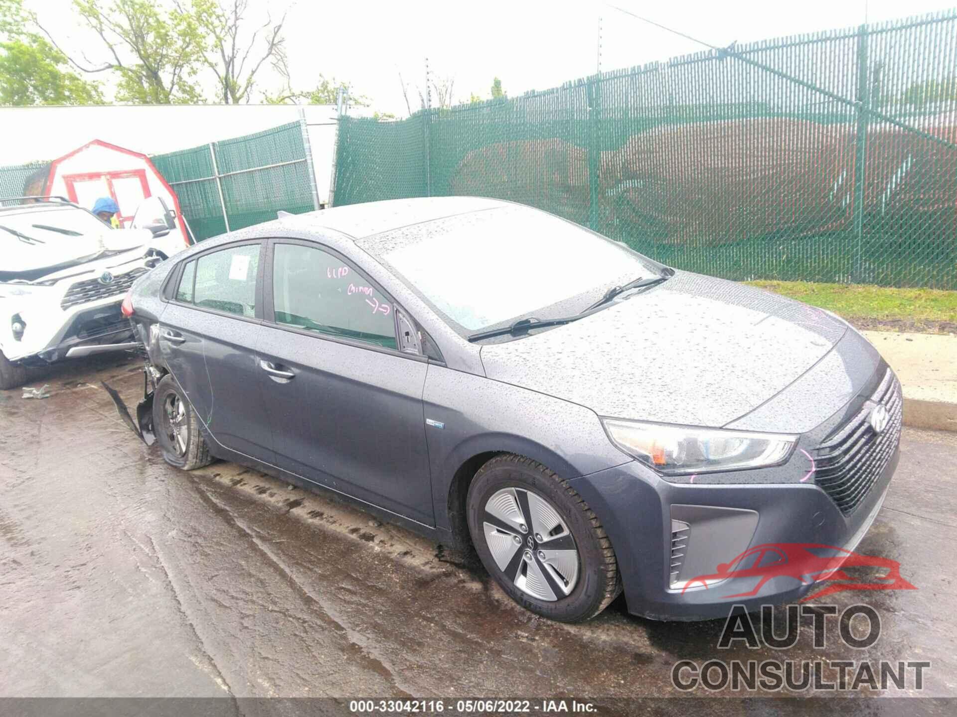 HYUNDAI IONIQ HYBRID 2019 - KMHC65LC2KU166610