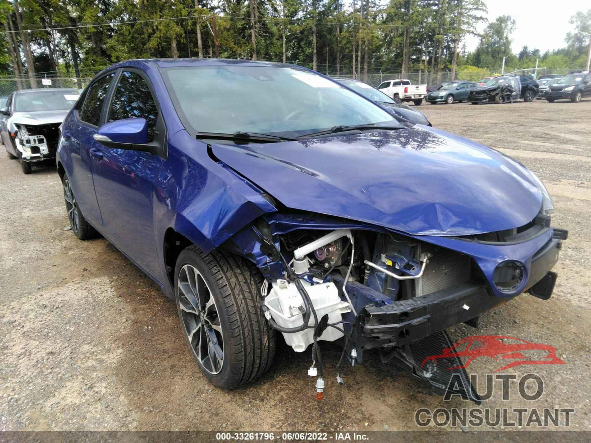 TOYOTA COROLLA 2018 - 2T1BURHE4JC094988