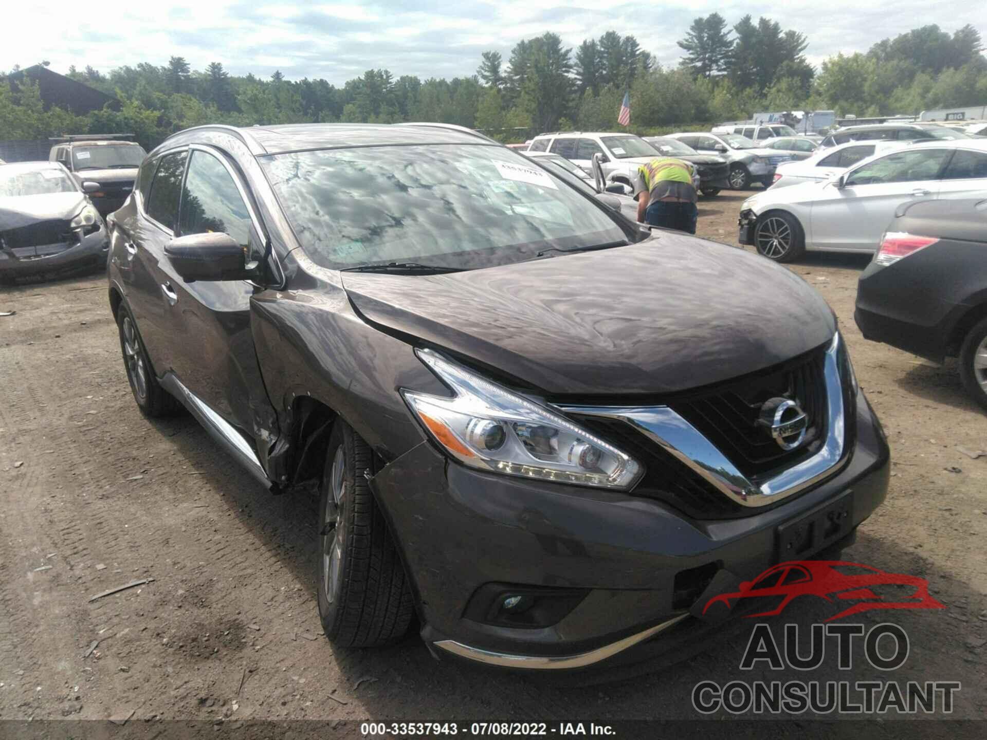 NISSAN MURANO 2017 - 5N1AZ2MH9HN130908