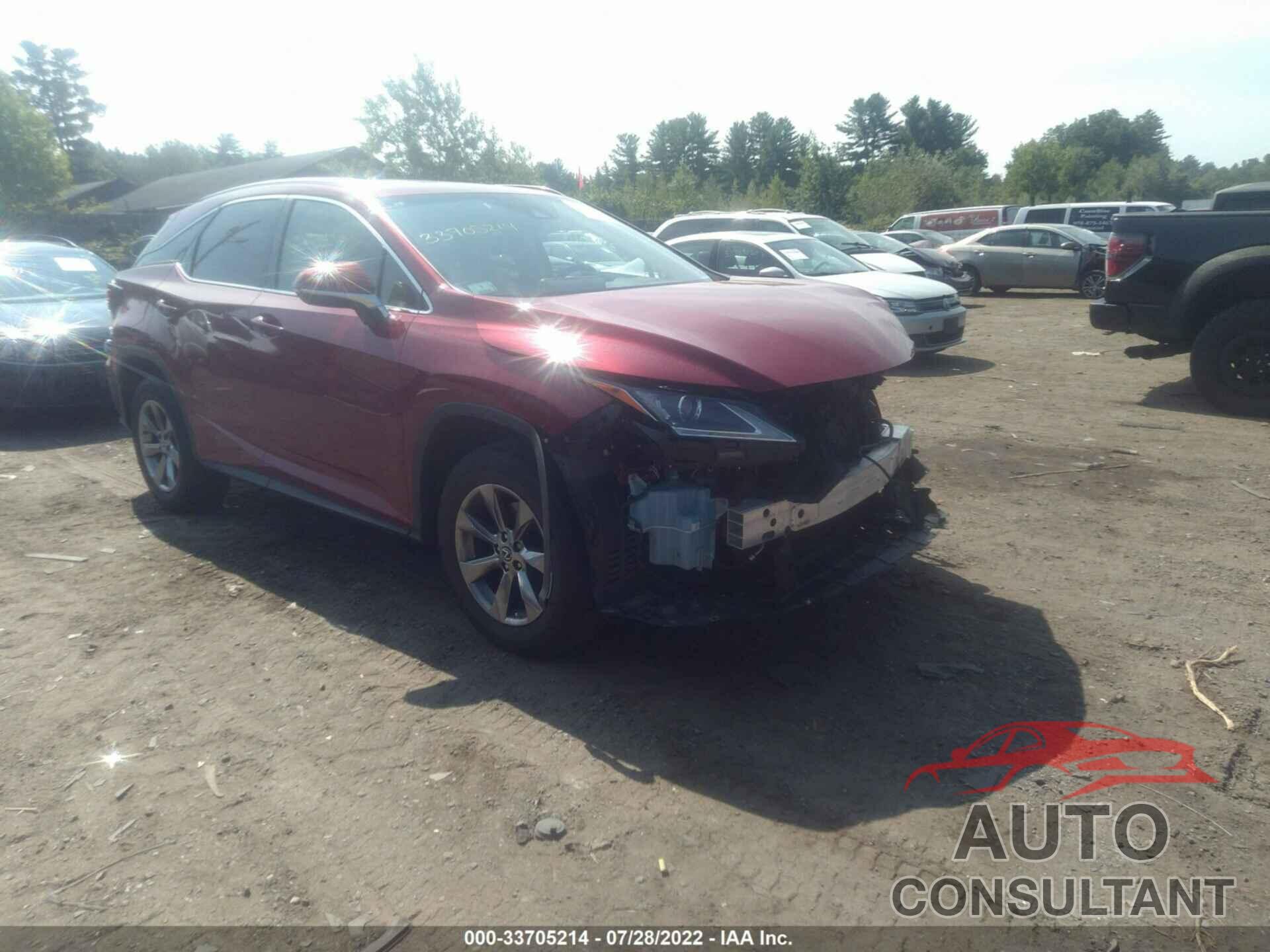 LEXUS RX 2019 - JTJBZMCA9K2040270