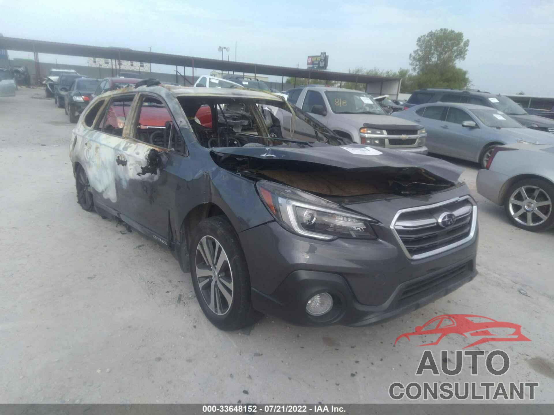 SUBARU OUTBACK 2019 - 4S4BSENC8K3229123
