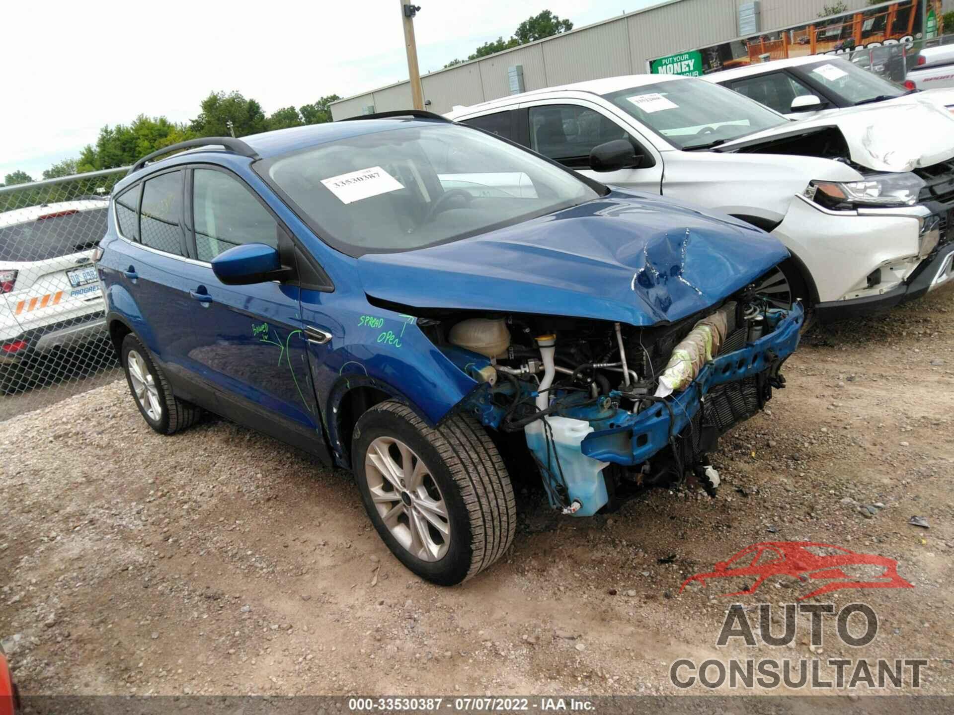 FORD ESCAPE 2018 - 1FMCU0GD3JUB40933