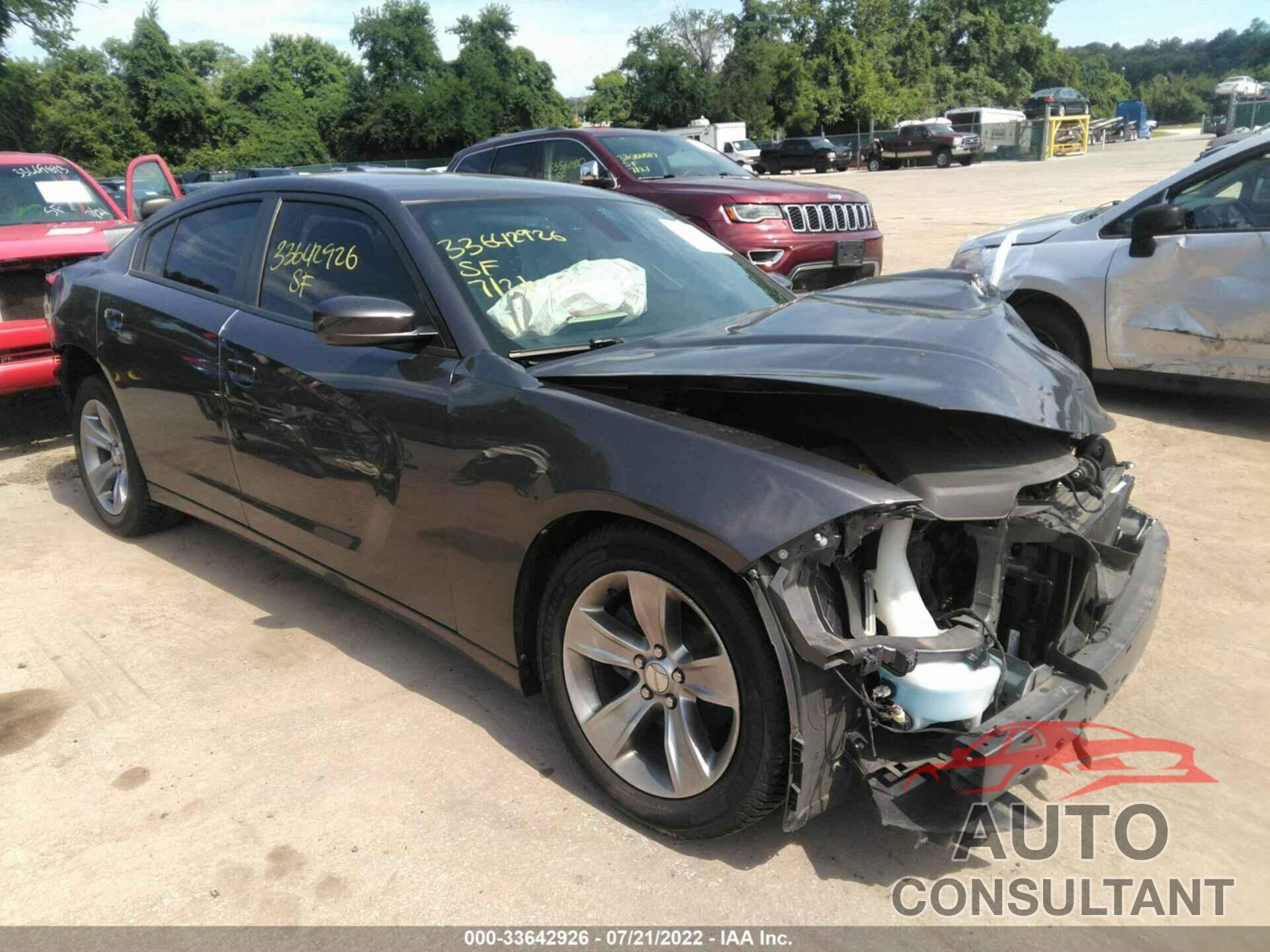 DODGE CHARGER 2016 - 2C3CDXHGXGH346787