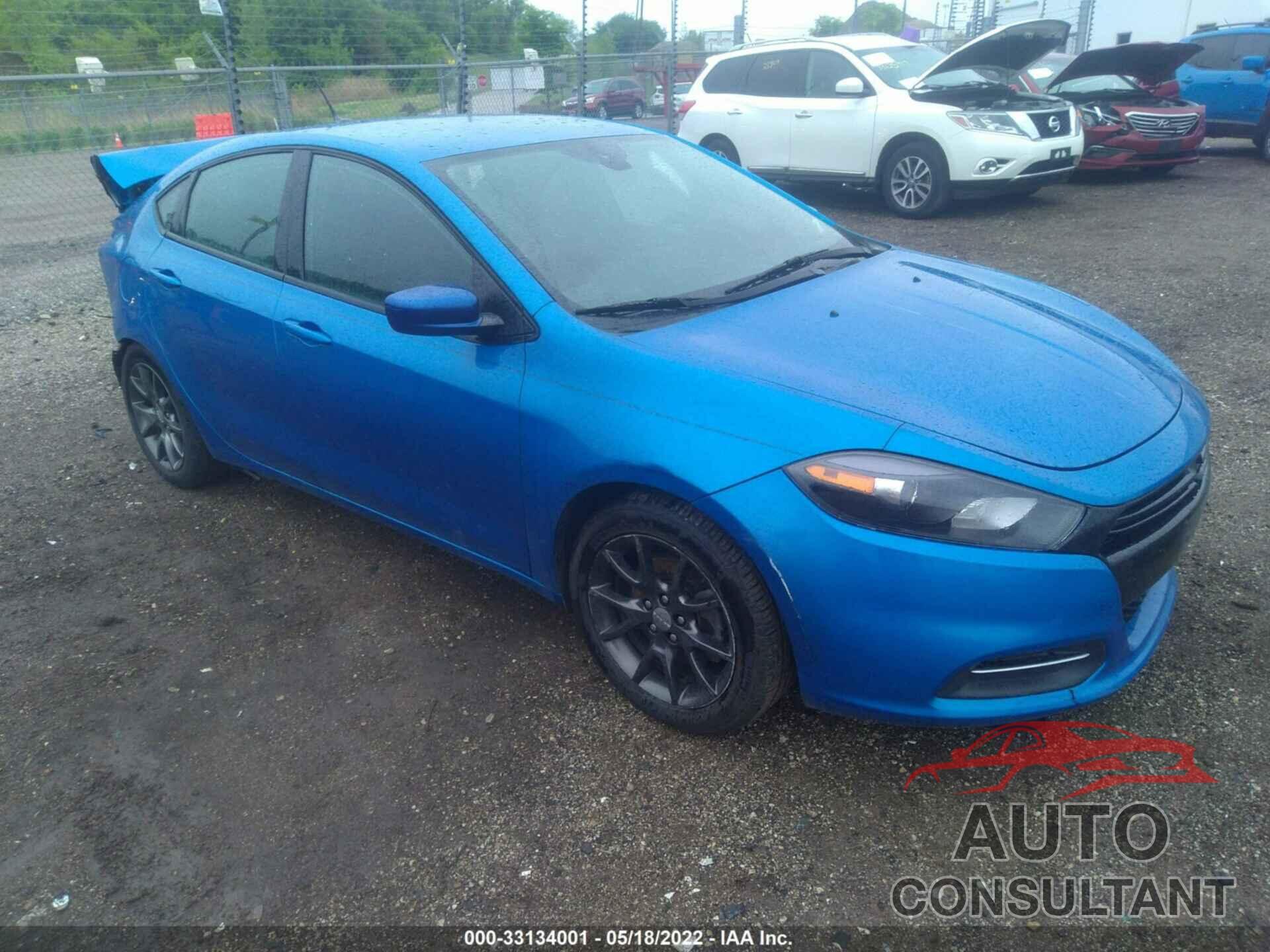 DODGE DART 2016 - 1C3CDFAA8GD515878