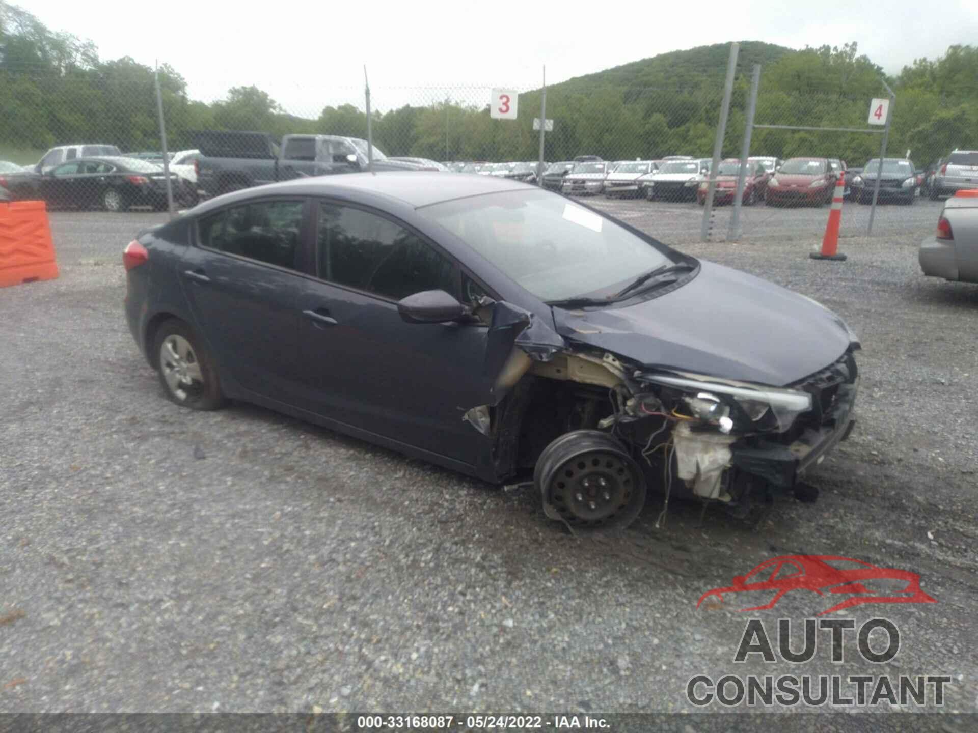 KIA FORTE 2016 - KNAFK4A65G5574408