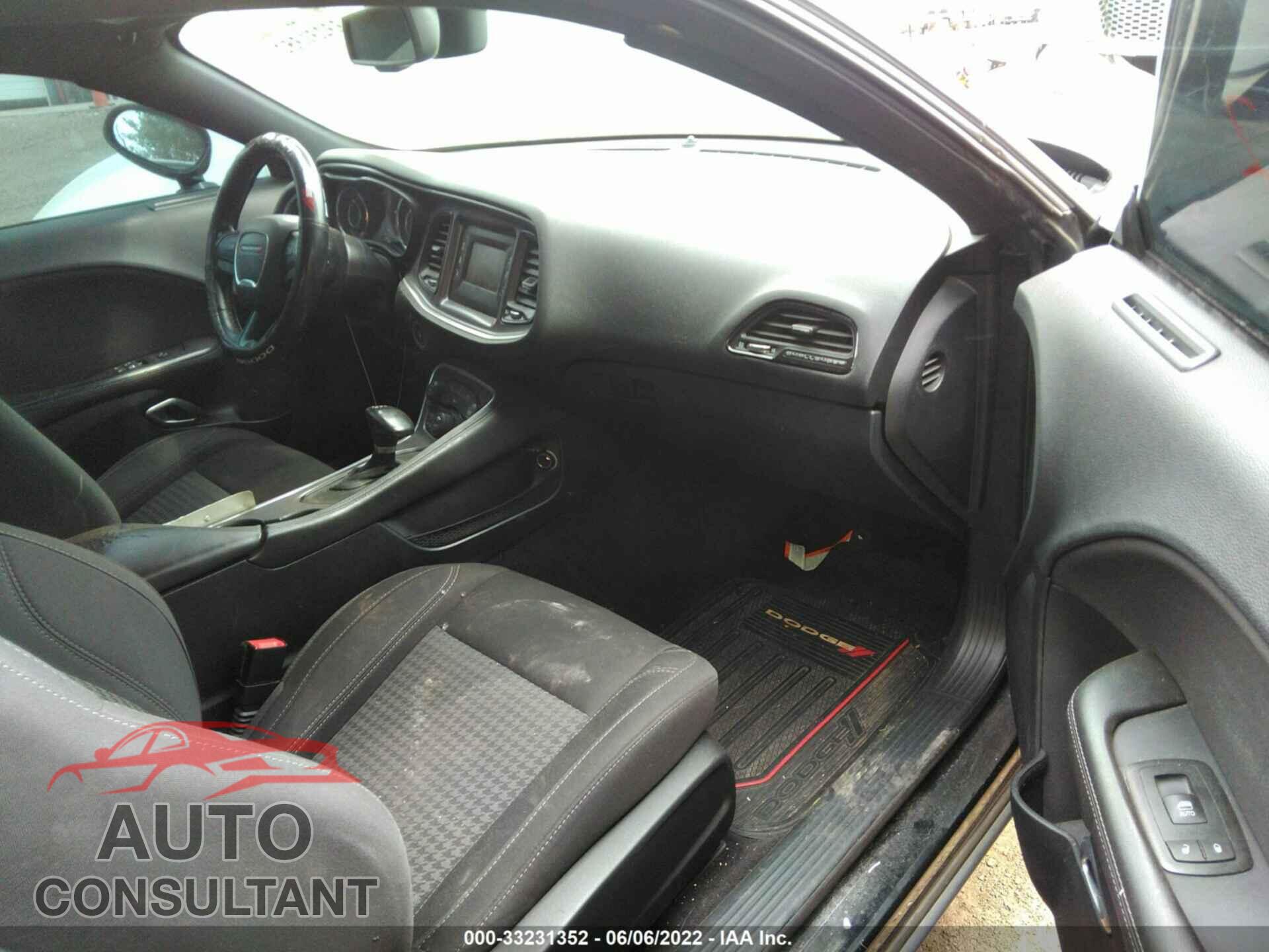 DODGE CHALLENGER 2016 - 2C3CDZAG1GH137377