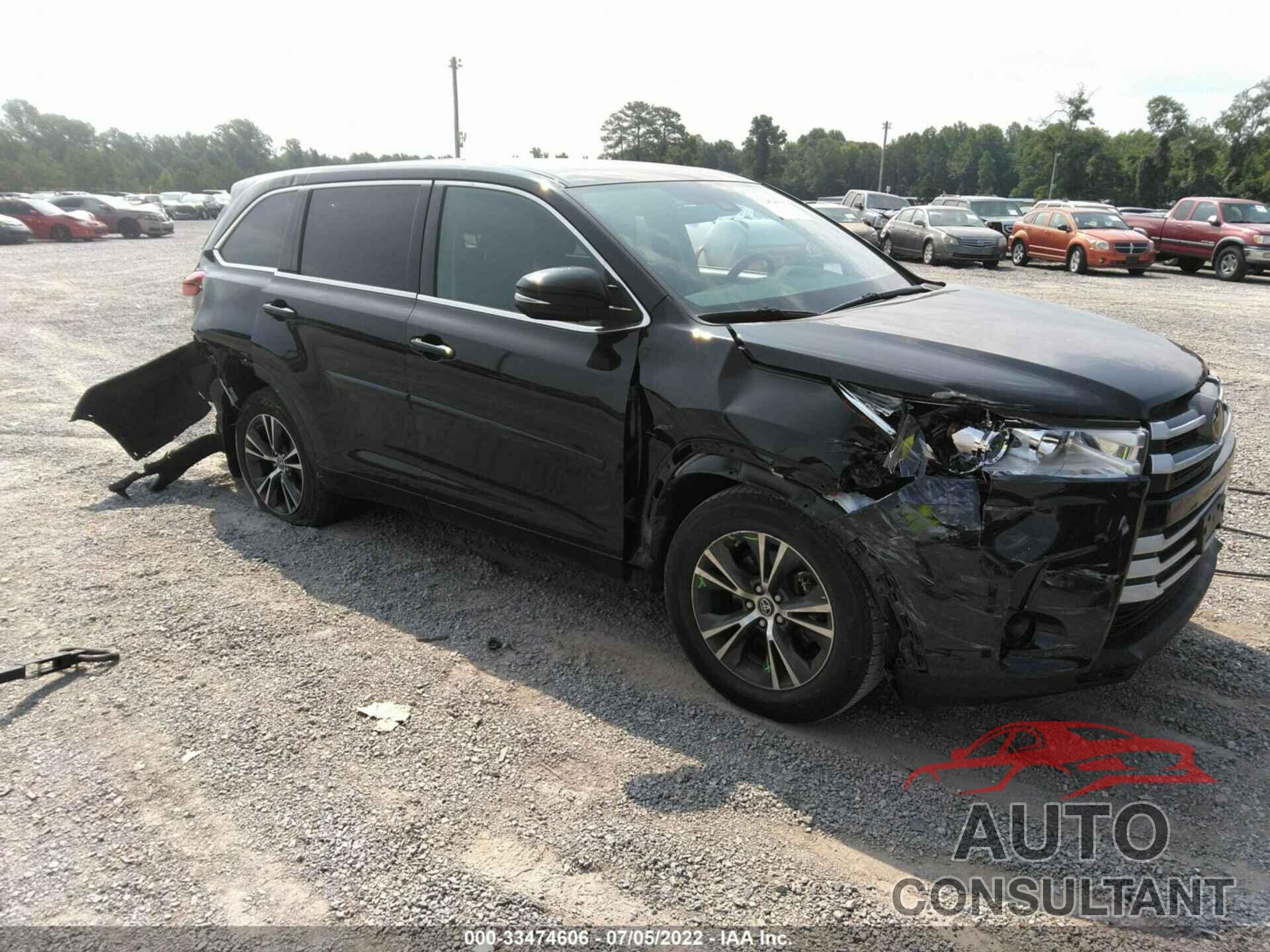 TOYOTA HIGHLANDER 2018 - 5TDBZRFH7JS866521