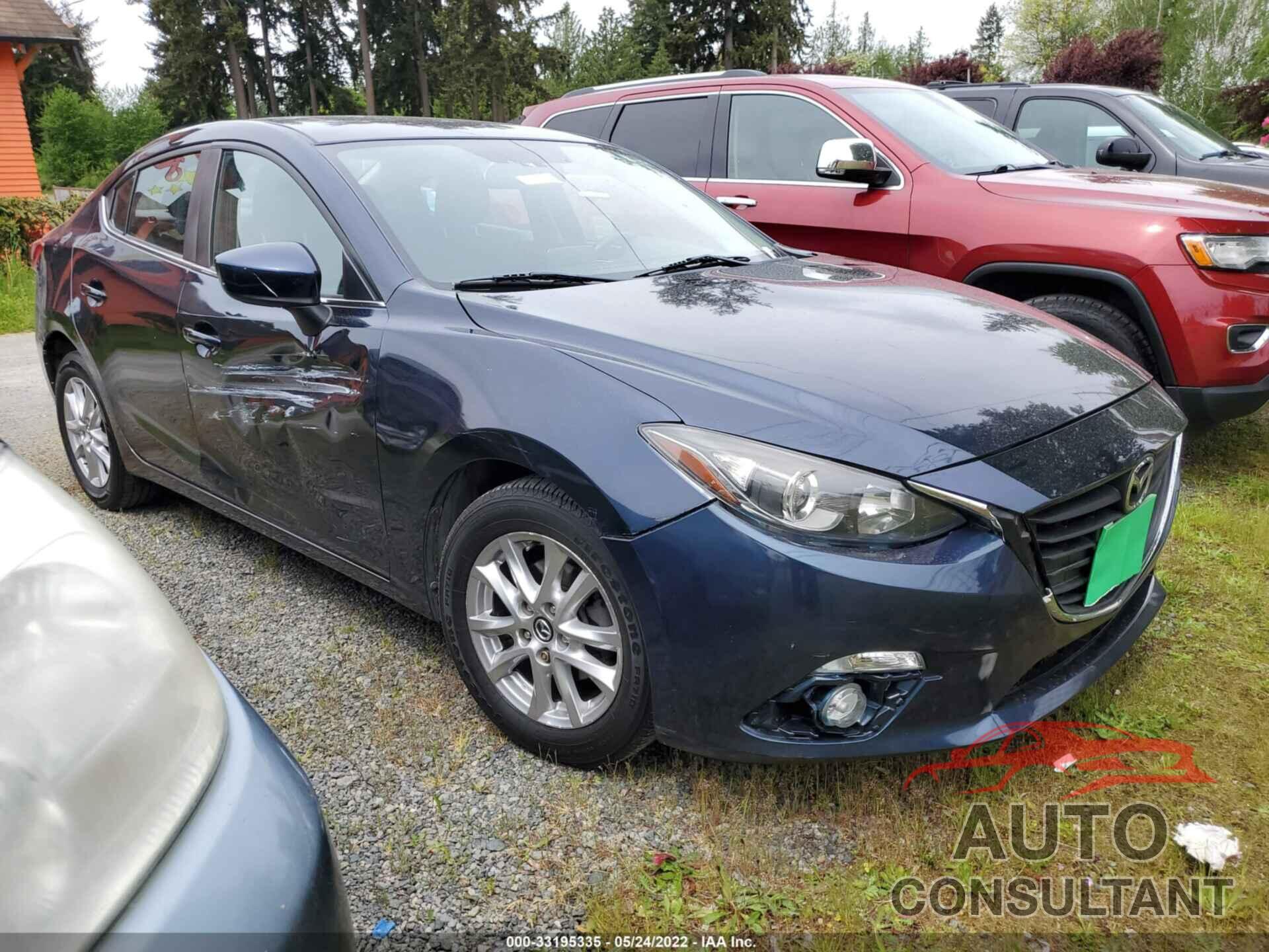 MAZDA MAZDA3 2016 - JM1BM1W7XG1285060