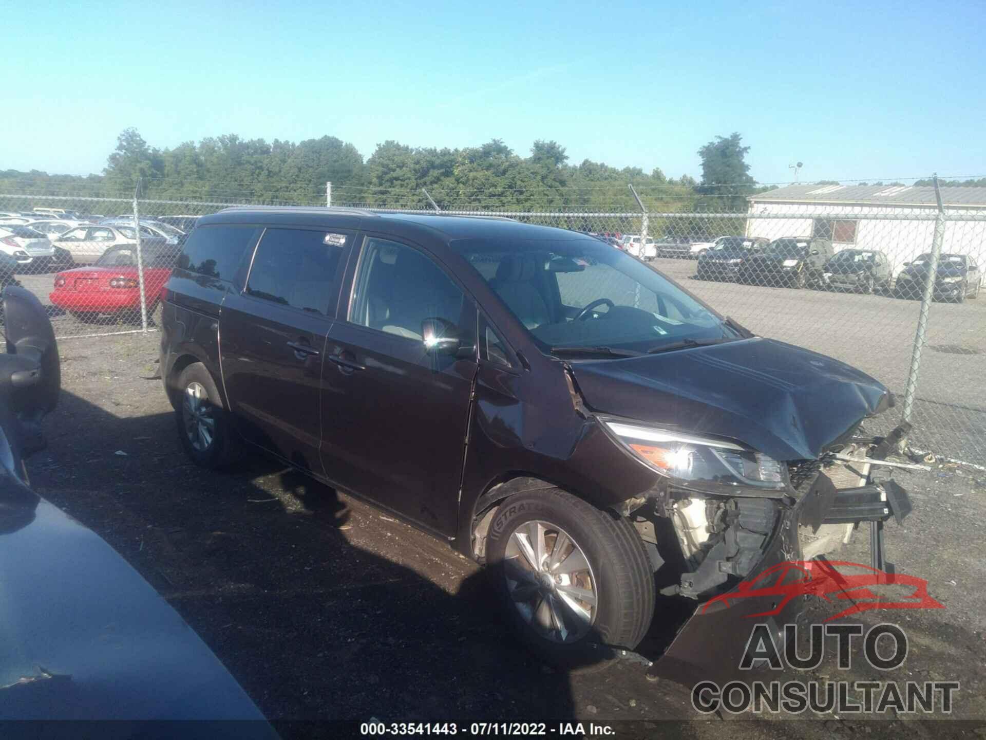 KIA SEDONA 2017 - KNDMB5C10H6268522