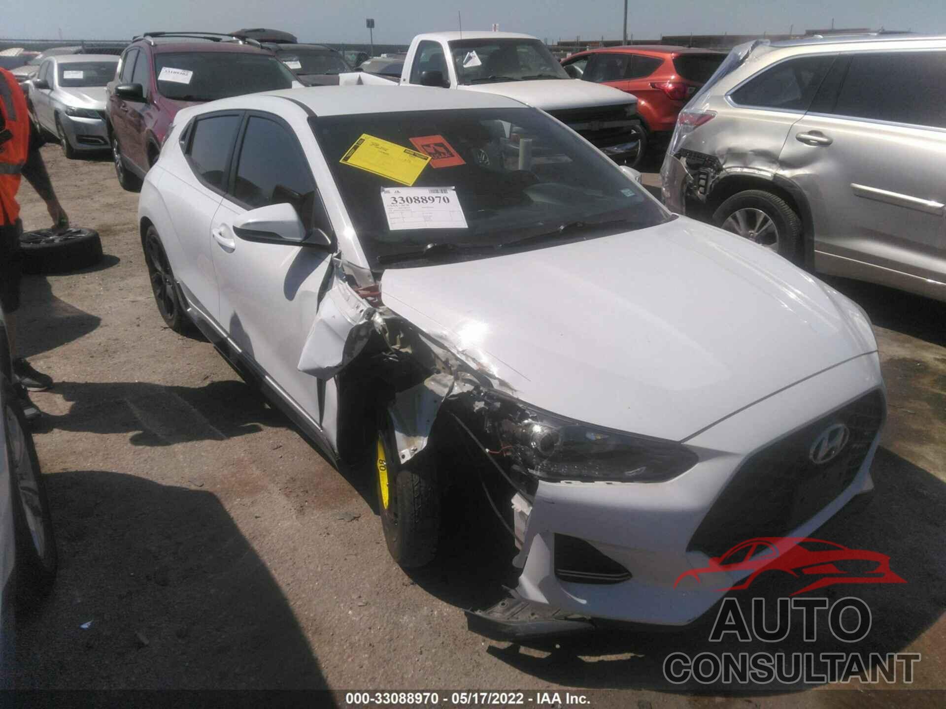 HYUNDAI VELOSTER 2019 - KMHTH6AB4KU009994