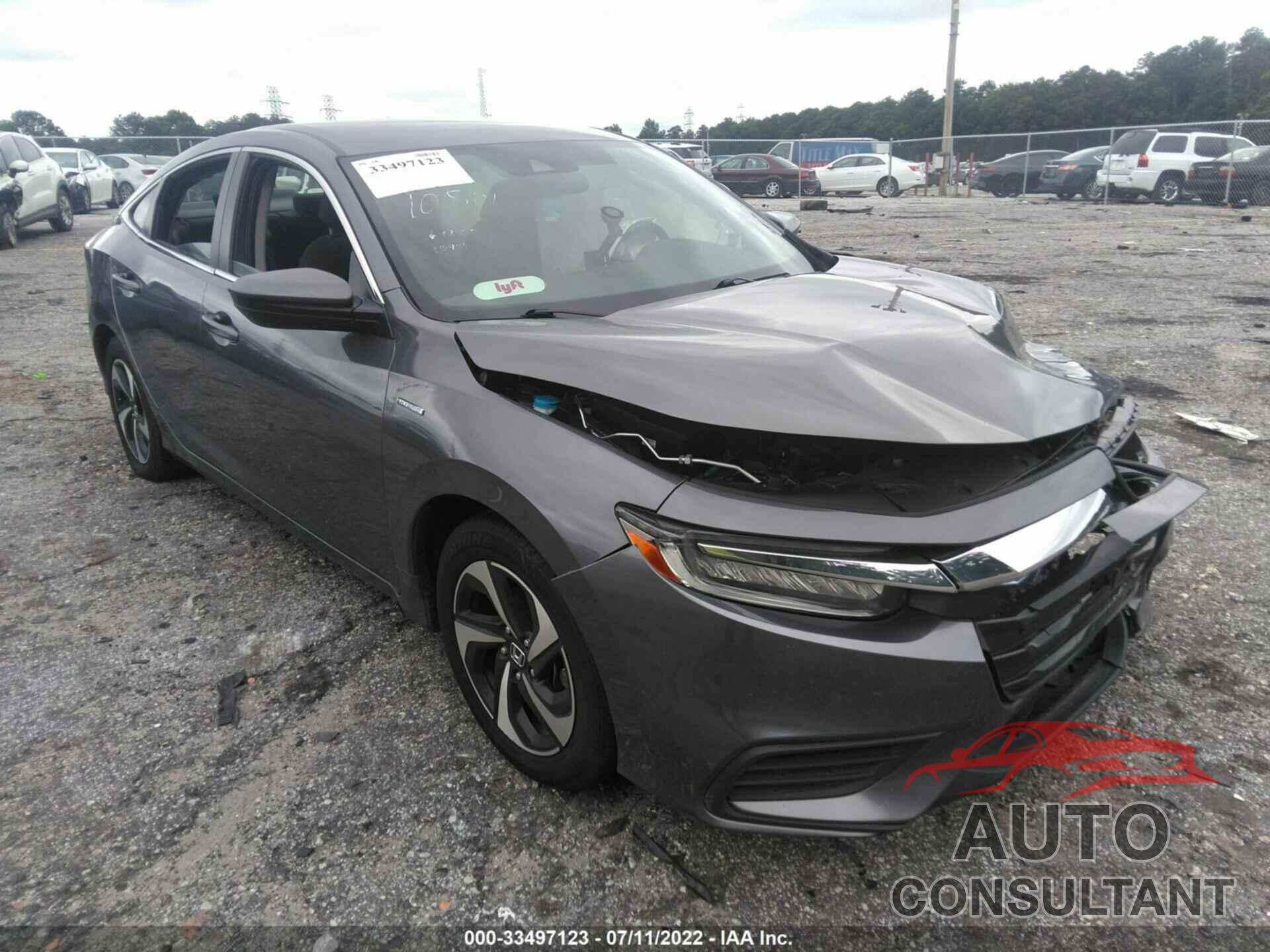 HONDA INSIGHT 2021 - 19XZE4F51ME010519