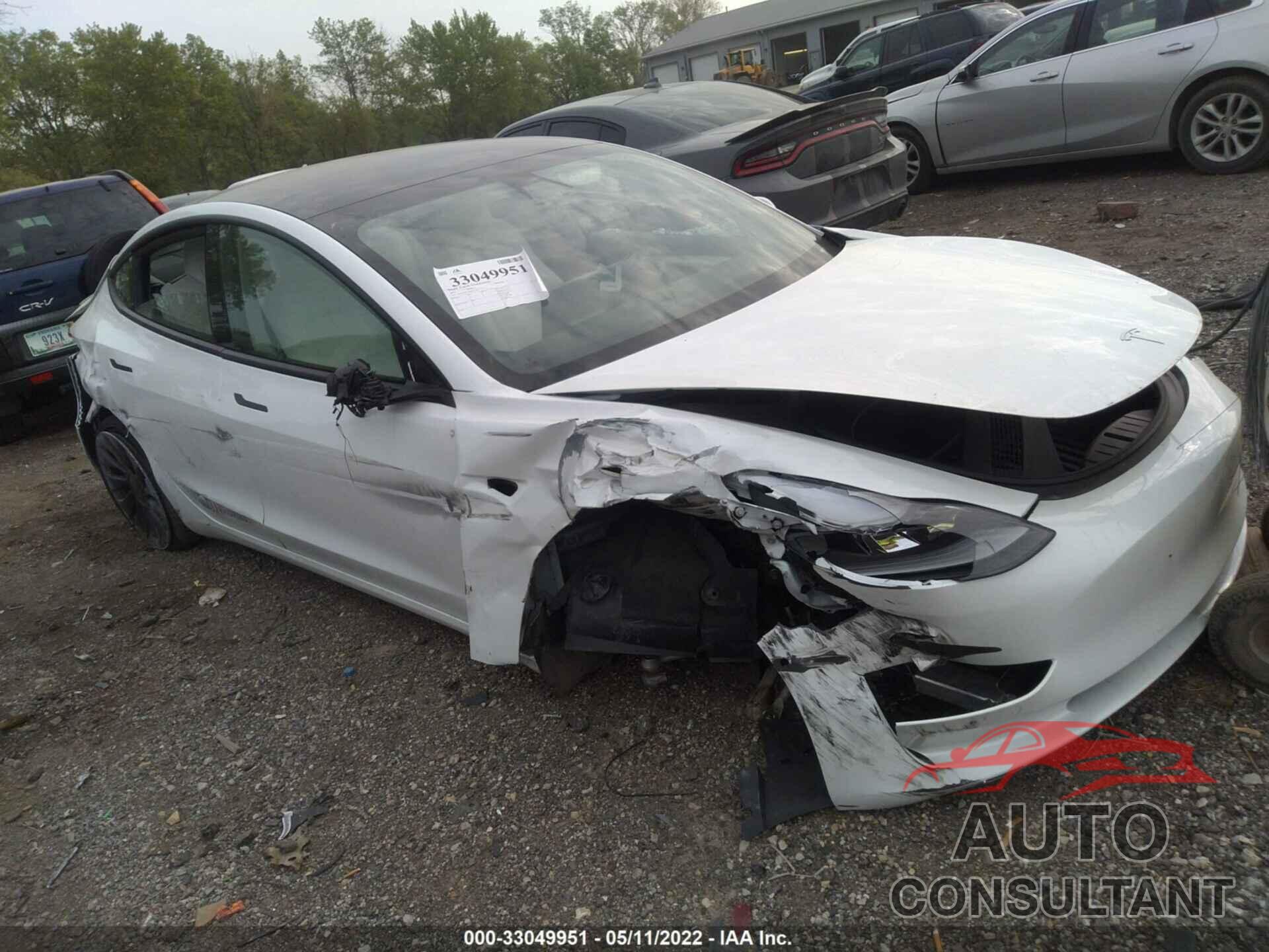 TESLA MODEL 3 2021 - 5YJ3E1EC4MF991301