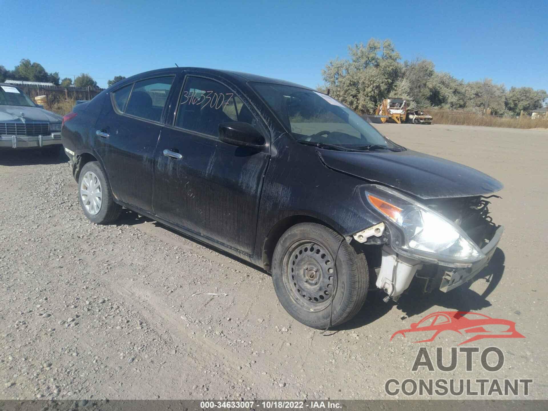 NISSAN VERSA 2017 - 3N1CN7AP2HL882549