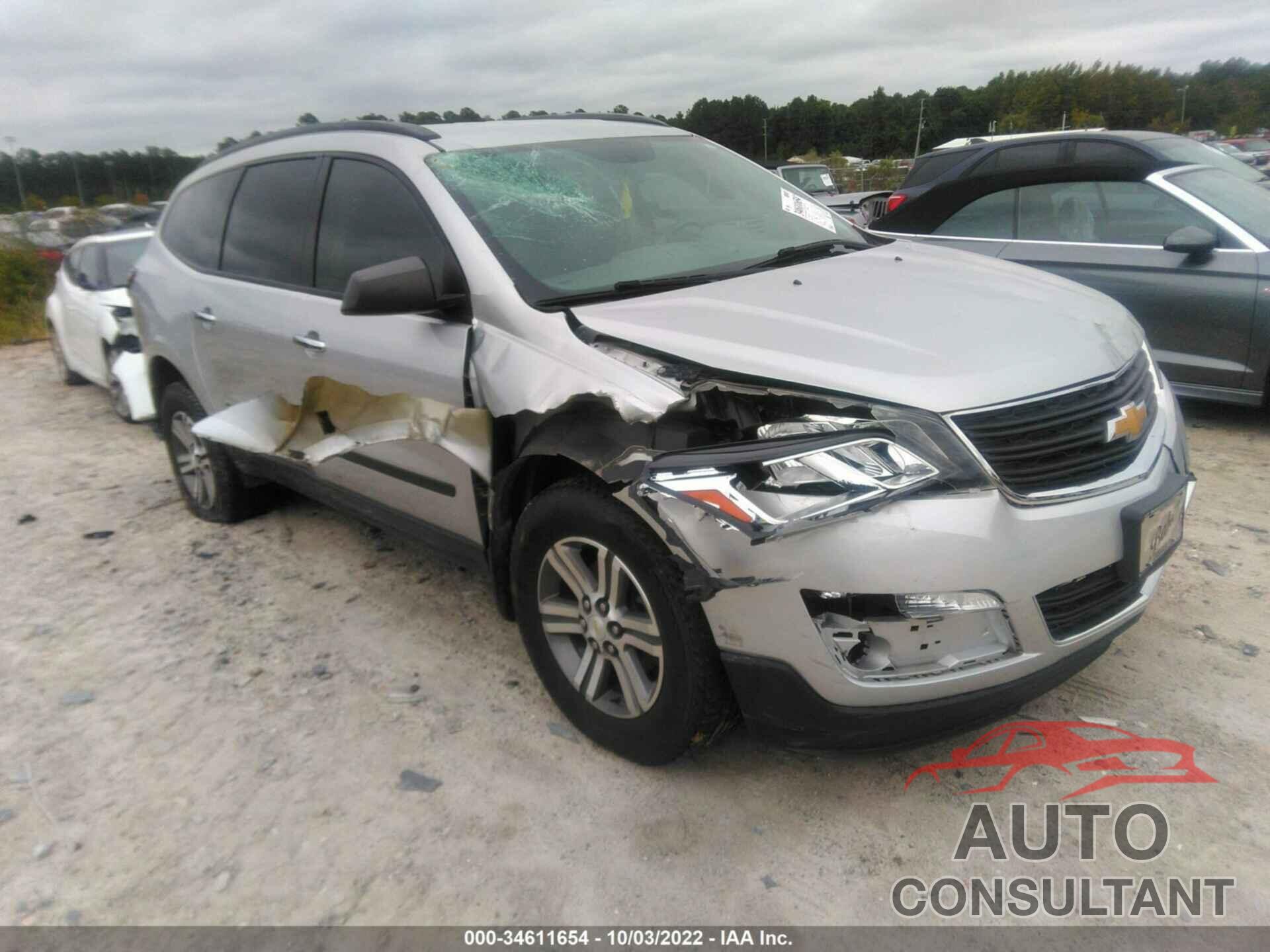 CHEVROLET TRAVERSE 2017 - 1GNKRFED3HJ353312