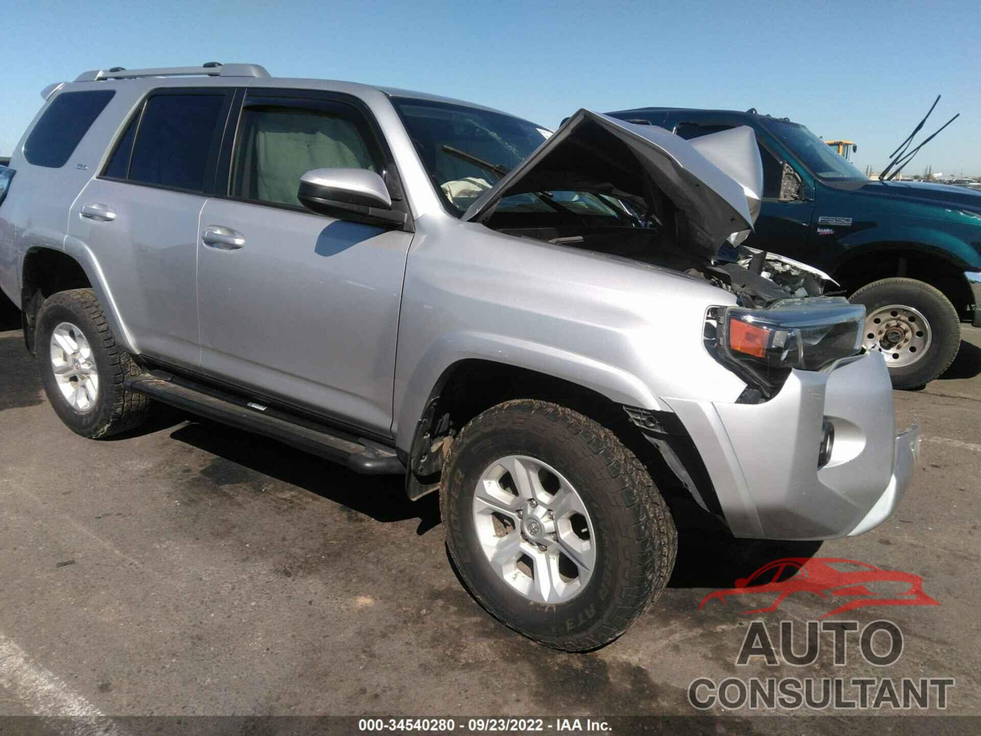 TOYOTA 4RUNNER 2016 - JTEBU5JR3G5316086