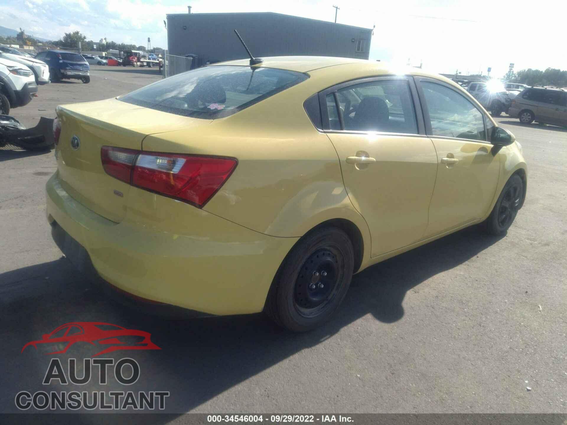 KIA RIO 2016 - KNADM4A3XG6613706