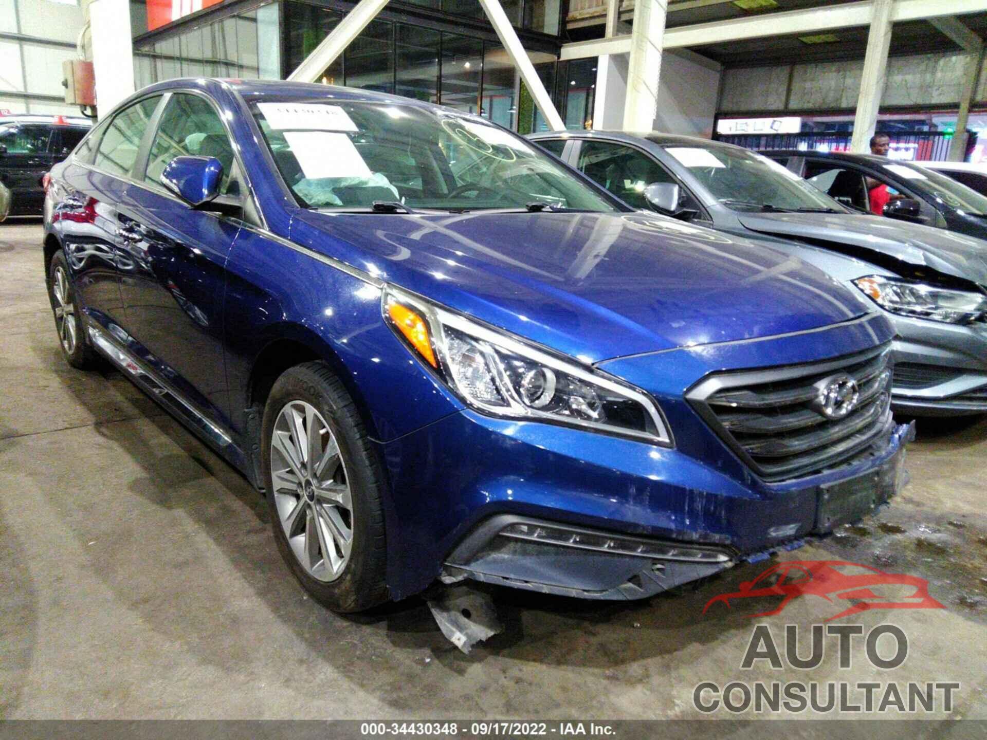 HYUNDAI SONATA 2017 - 00PE34AF4HH454838