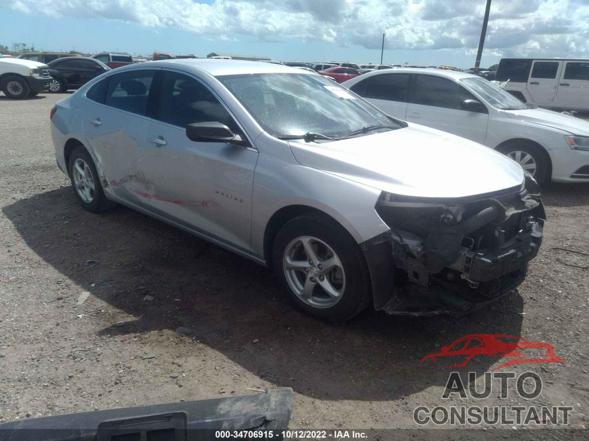 CHEVROLET MALIBU 2017 - 1G1ZB5ST3HF278933