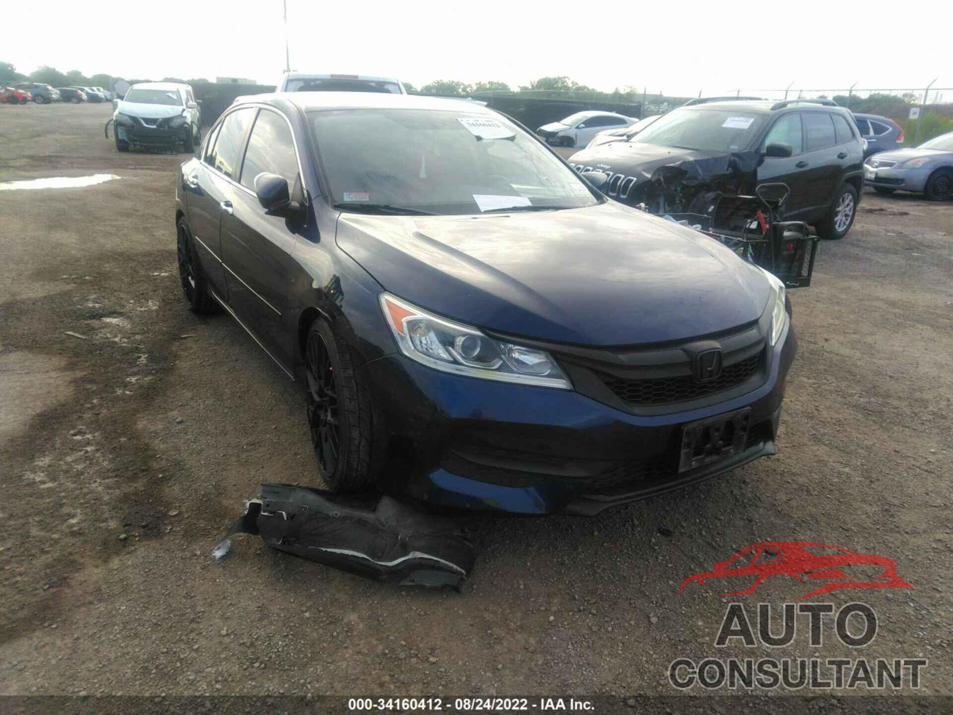 HONDA ACCORD SEDAN 2017 - 1HGCR2F34HA085111