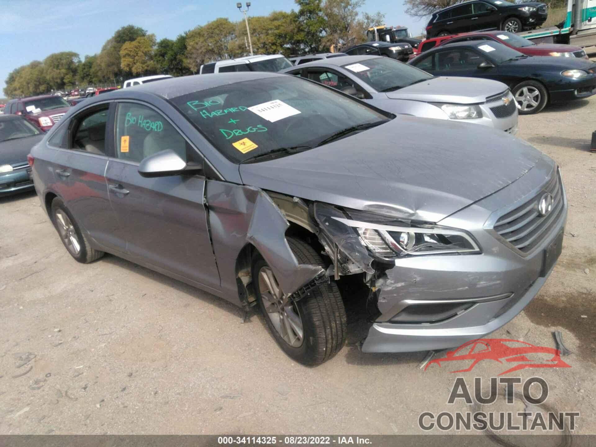 HYUNDAI SONATA 2016 - 5NPE24AF0GH264732