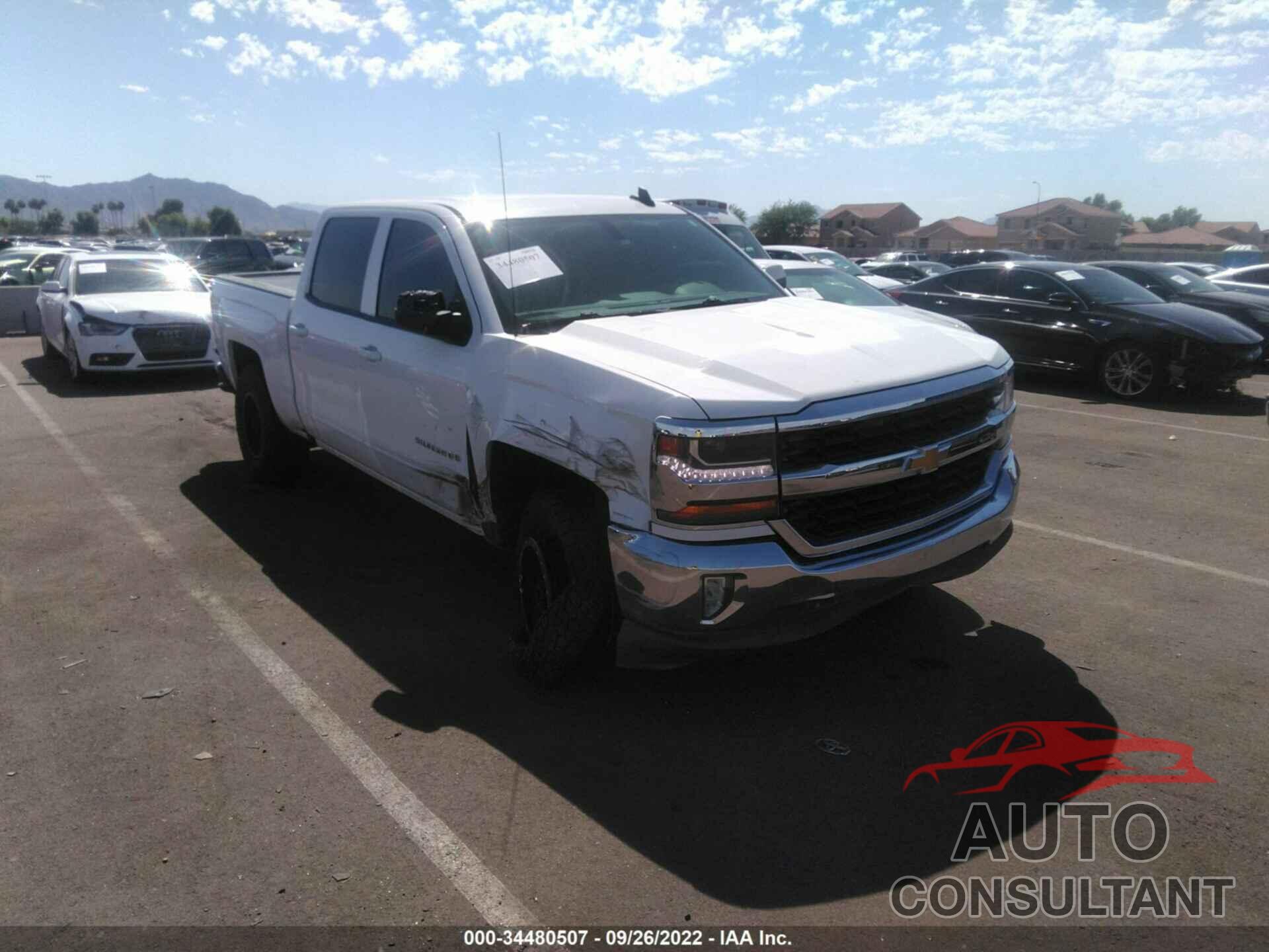 CHEVROLET SILVERADO 1500 2016 - 3GCPCREC8GG178614