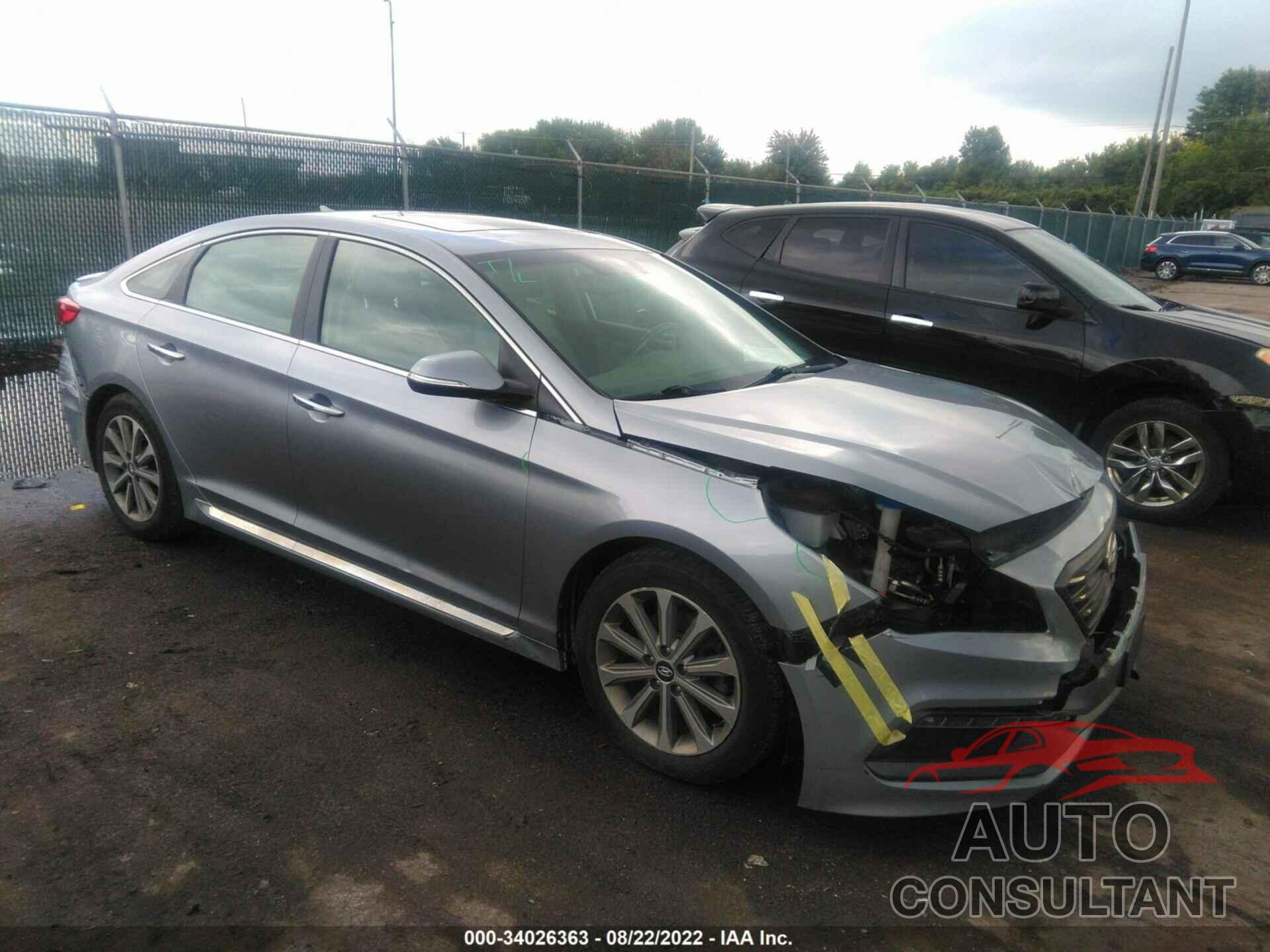 HYUNDAI SONATA 2016 - 5NPE34AF3GH320174