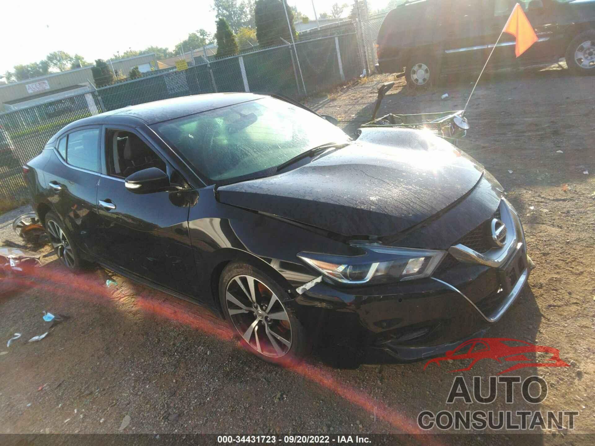 NISSAN MAXIMA 2017 - 1N4AA6APXHC442834