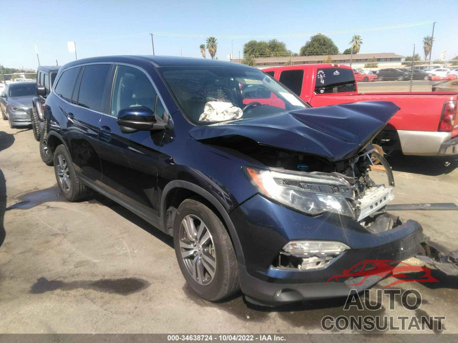 HONDA PILOT 2018 - 5FNYF5H52JB019750