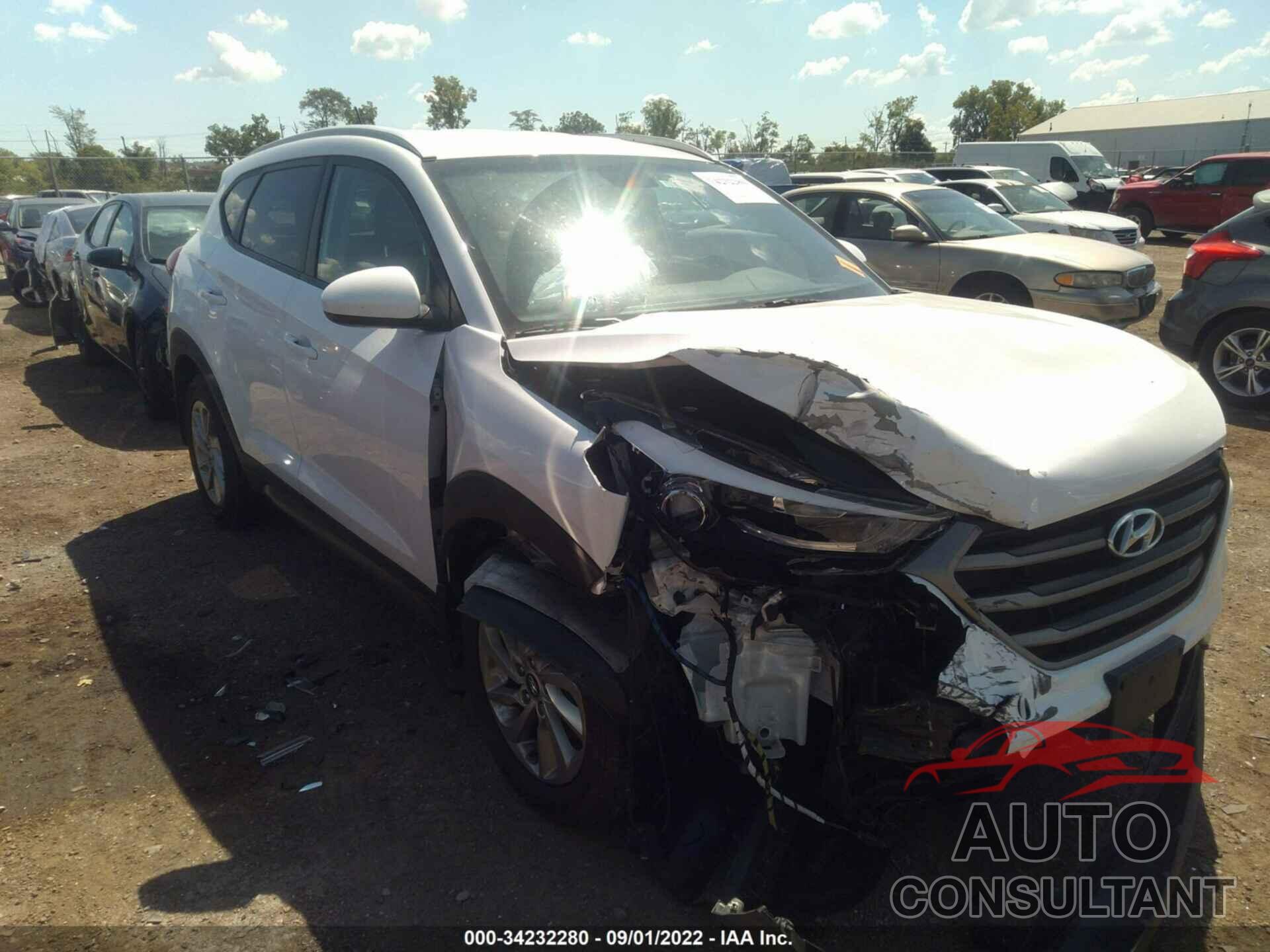 HYUNDAI TUCSON 2016 - KM8J3CA47GU243477
