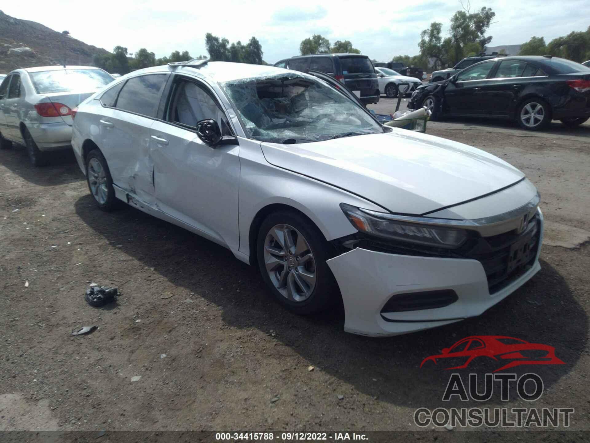 HONDA ACCORD SEDAN 2018 - 1HGCV1F19JA152828