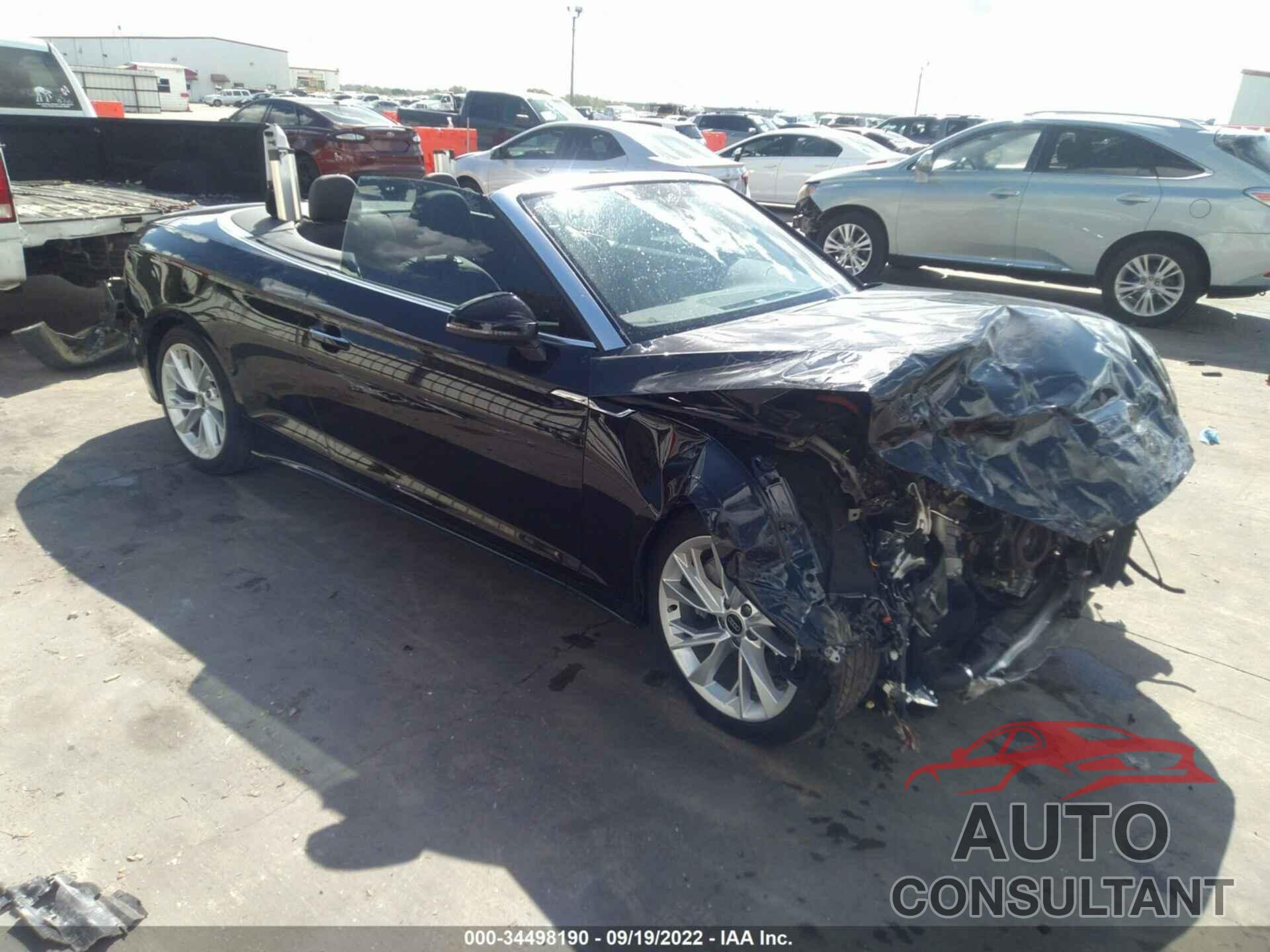 AUDI A5 CABRIOLET 2022 - WAU2AGF52NN004611